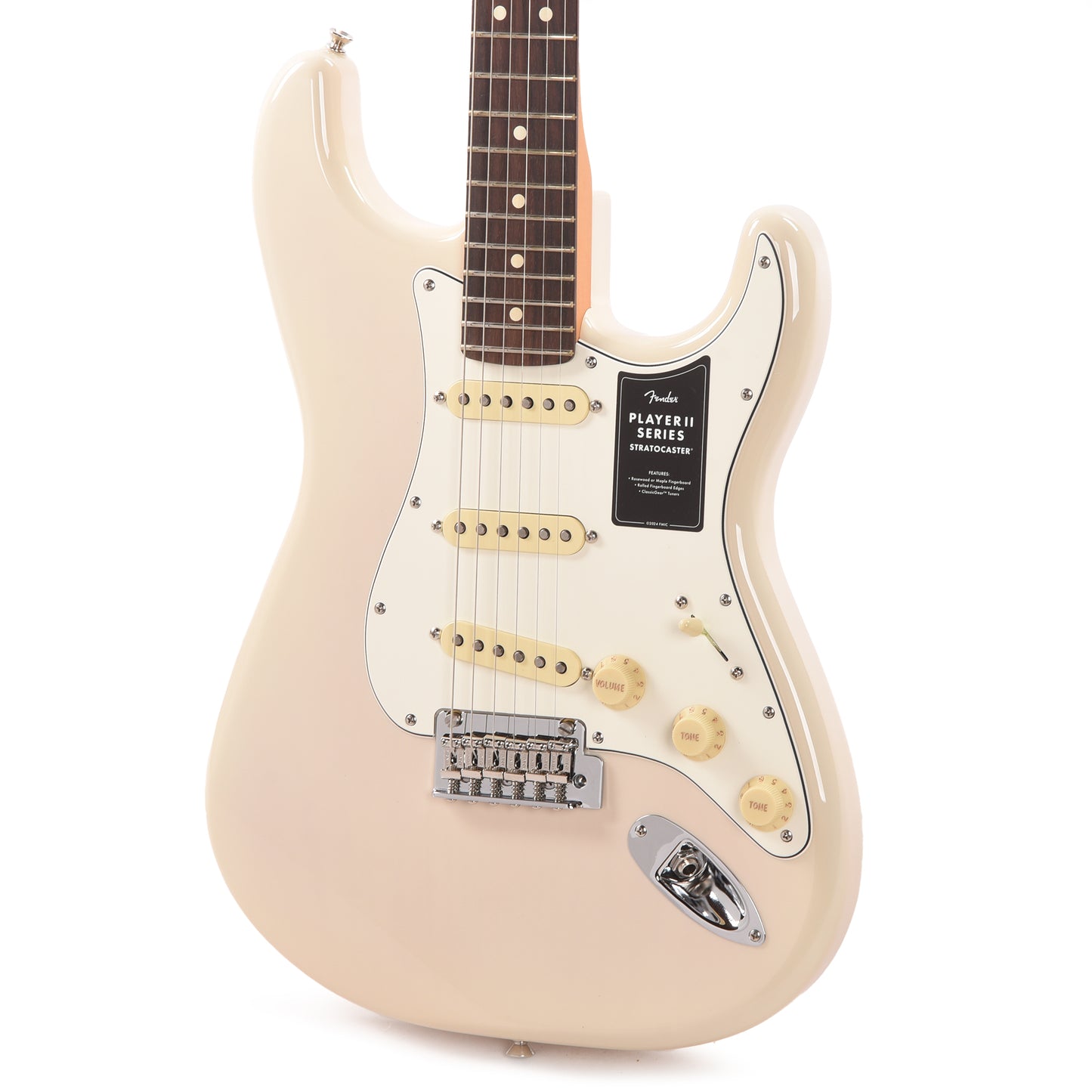 Fender Player II Stratocaster White Blonde Electric Guitars / Solid Body