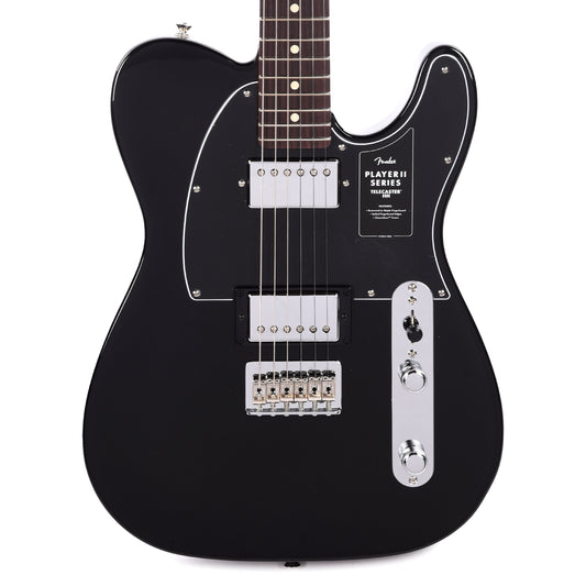 Fender Player II Telecaster HH Black Electric Guitars / Solid Body