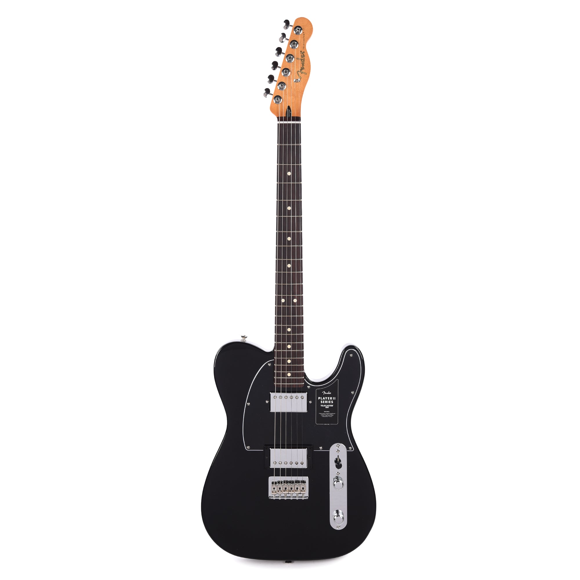 Fender Player II Telecaster HH Black Electric Guitars / Solid Body