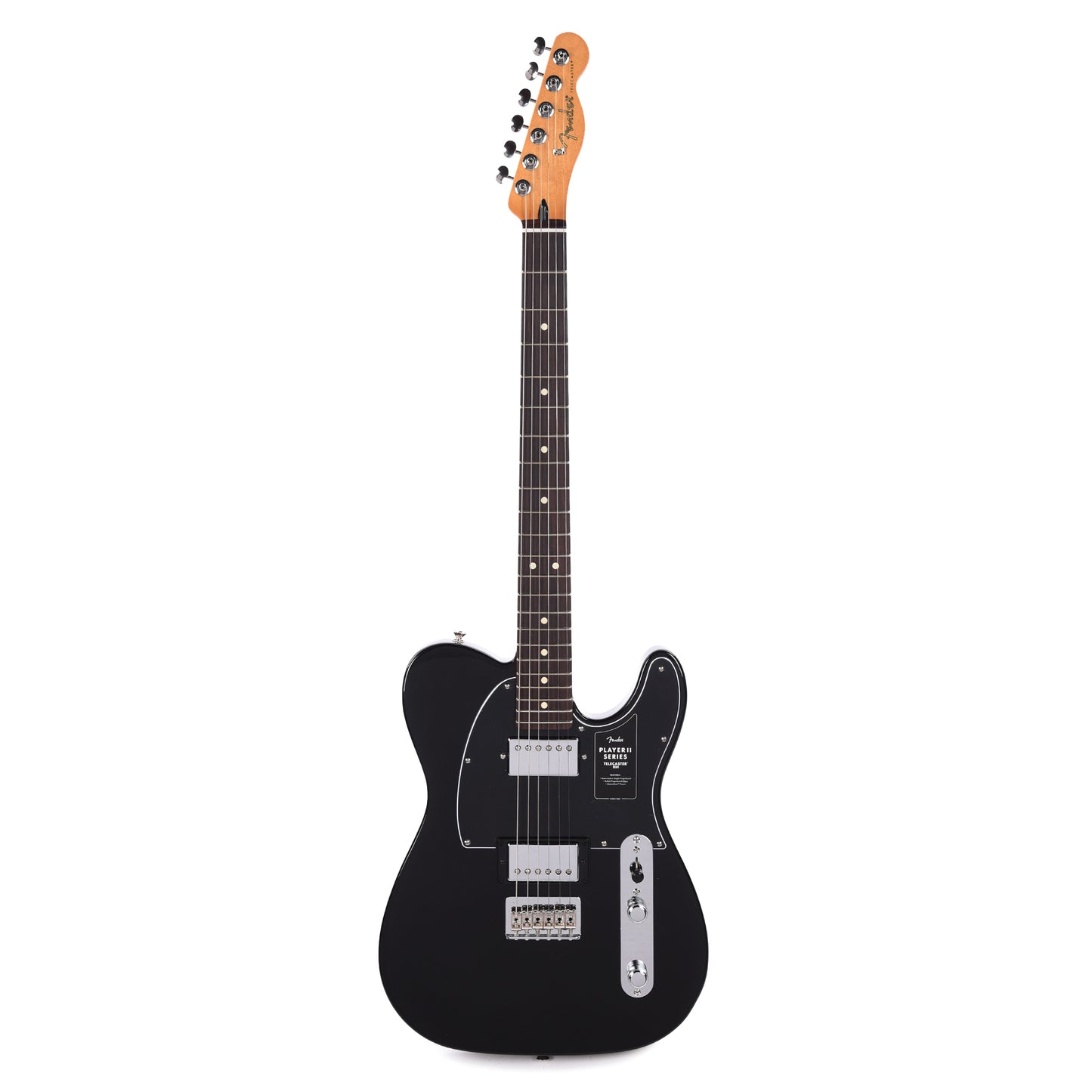 Fender Player II Telecaster HH Black Electric Guitars / Solid Body