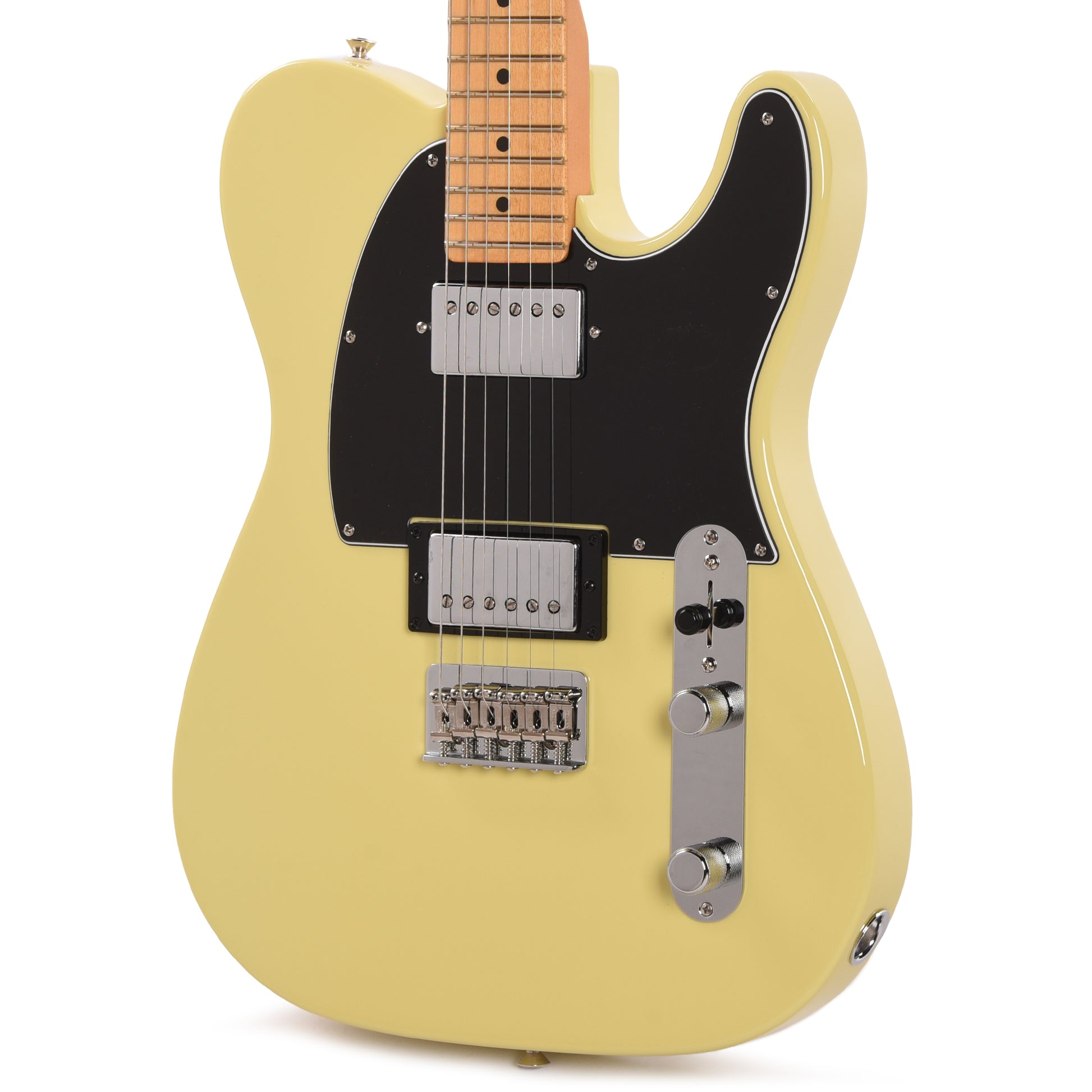 Fender Player II Telecaster HH Hialeah Yellow Electric Guitars / Solid Body
