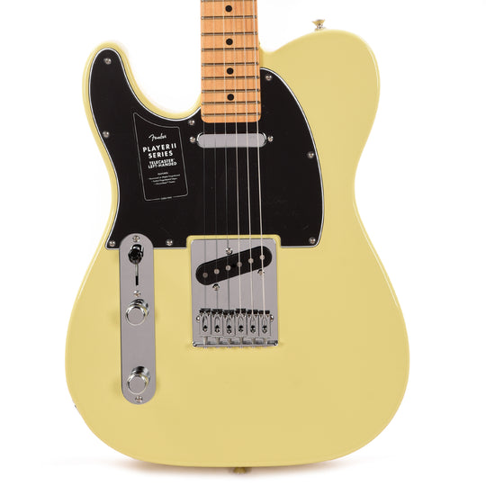 Fender Player II Telecaster Hialeah Yellow LEFTY Electric Guitars / Solid Body