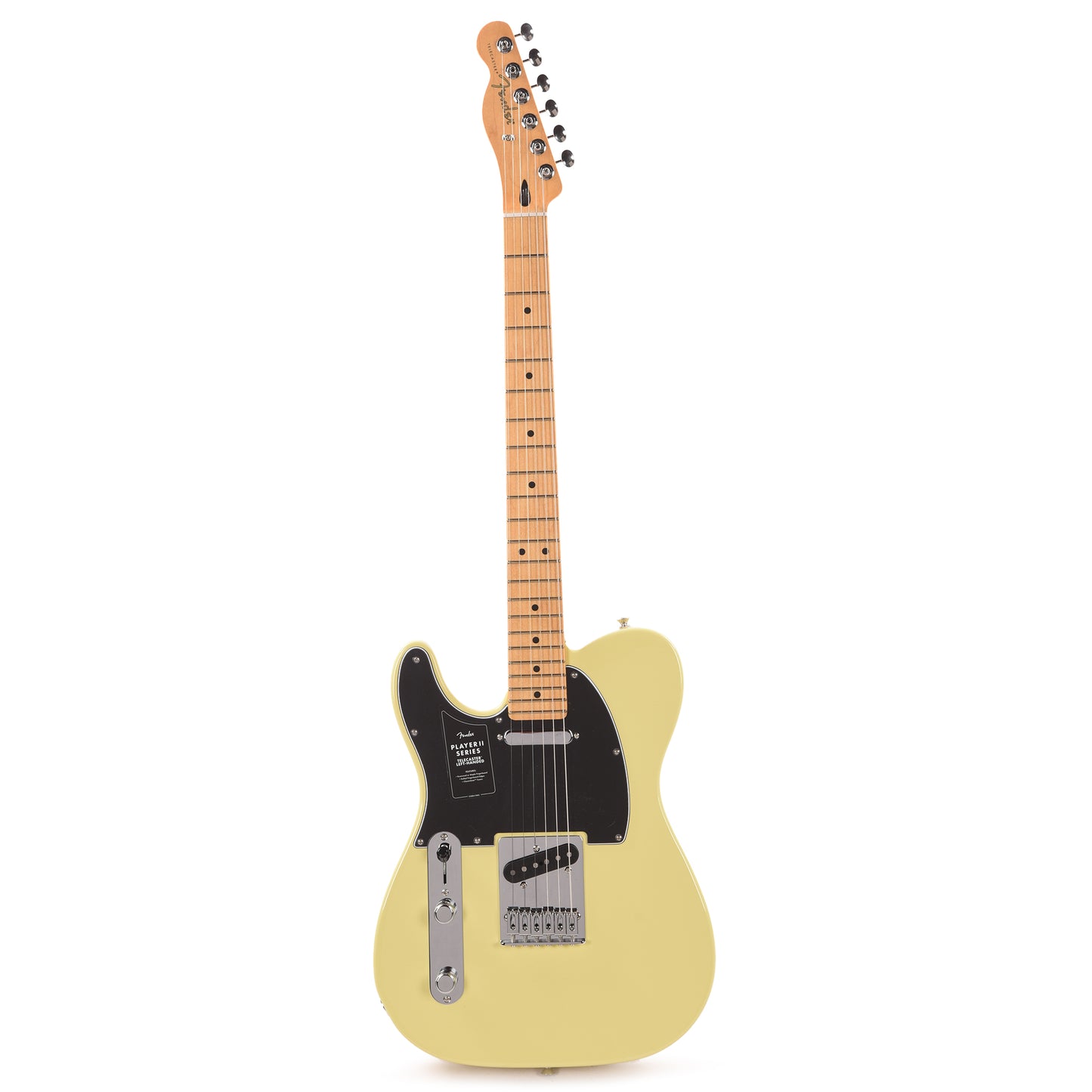 Fender Player II Telecaster Hialeah Yellow LEFTY Electric Guitars / Solid Body
