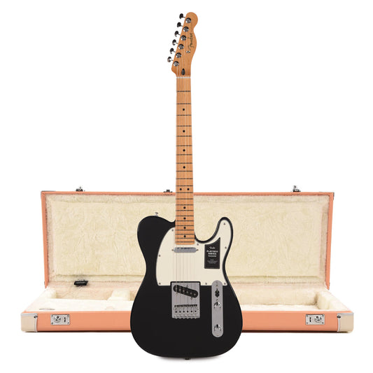 Fender Player II Telecaster MN Black and Pacific Peach Hardshell Case Bundle Electric Guitars / Solid Body