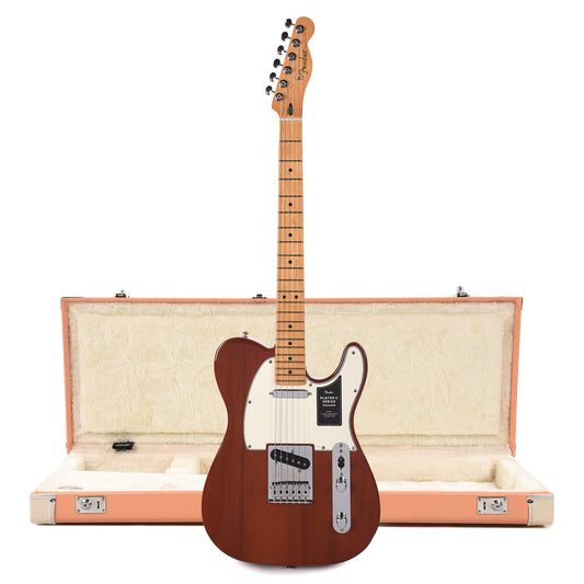 Fender Player II Telecaster MN Mocha and Pacific Peach Hardshell Case Bundle Electric Guitars / Solid Body