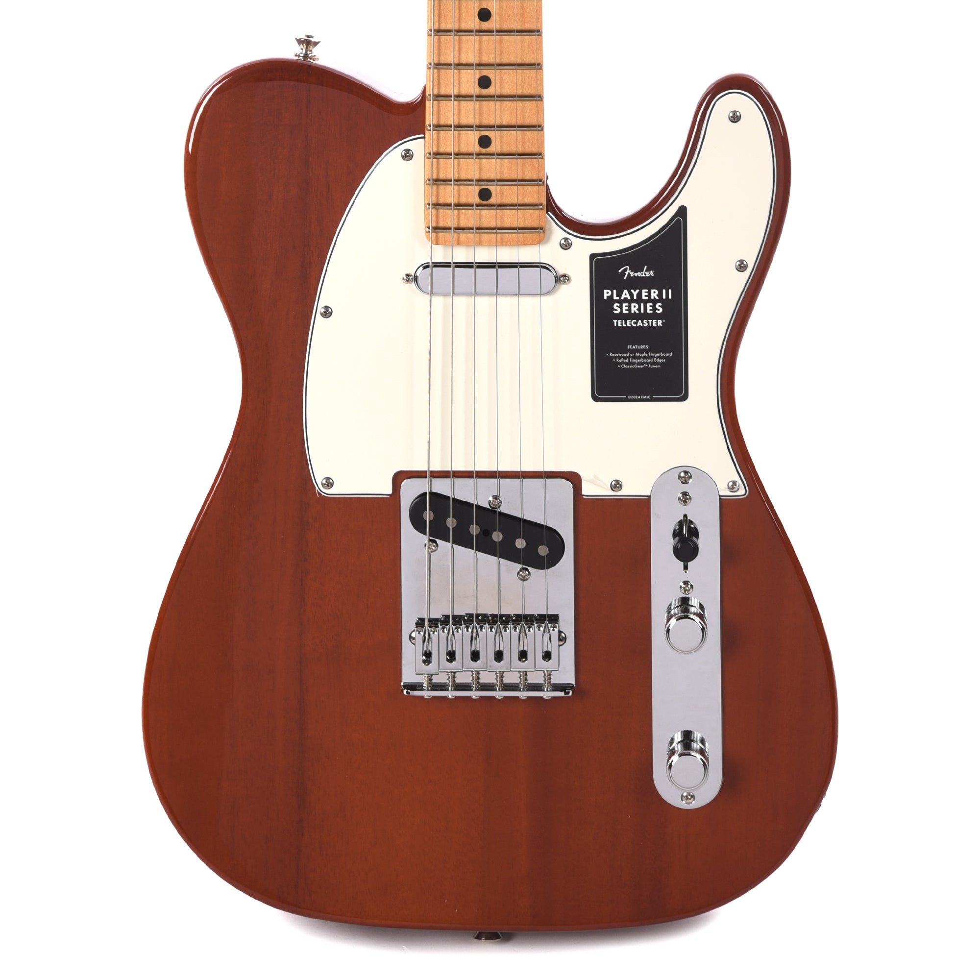 Fender Telecaster Player Ⅱ mocaマホガニー Fender Player II Telecaster Chambered Mahogany Mocha Maple – Tone