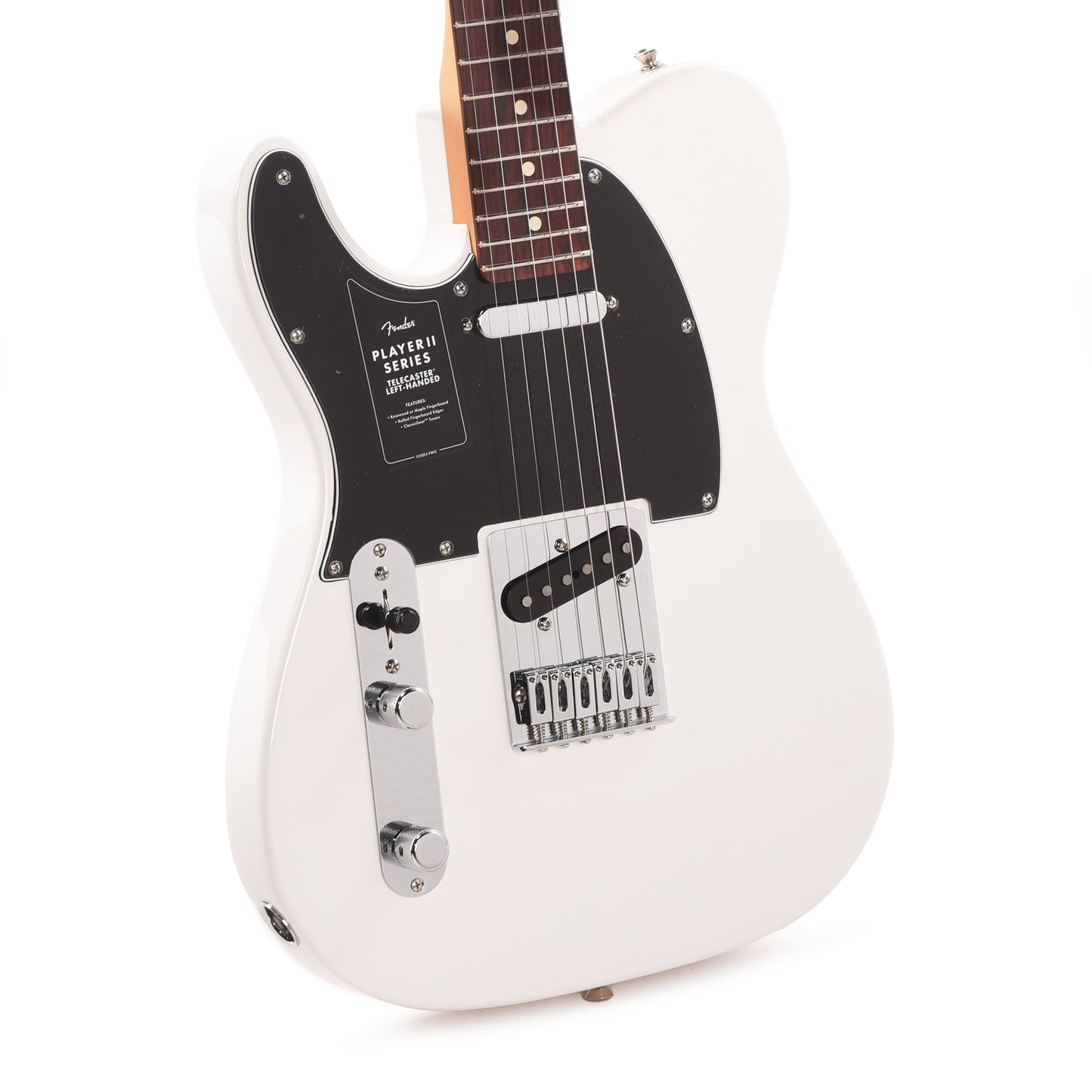 Fender Player II Telecaster Polar White LEFTY Electric Guitars / Solid Body