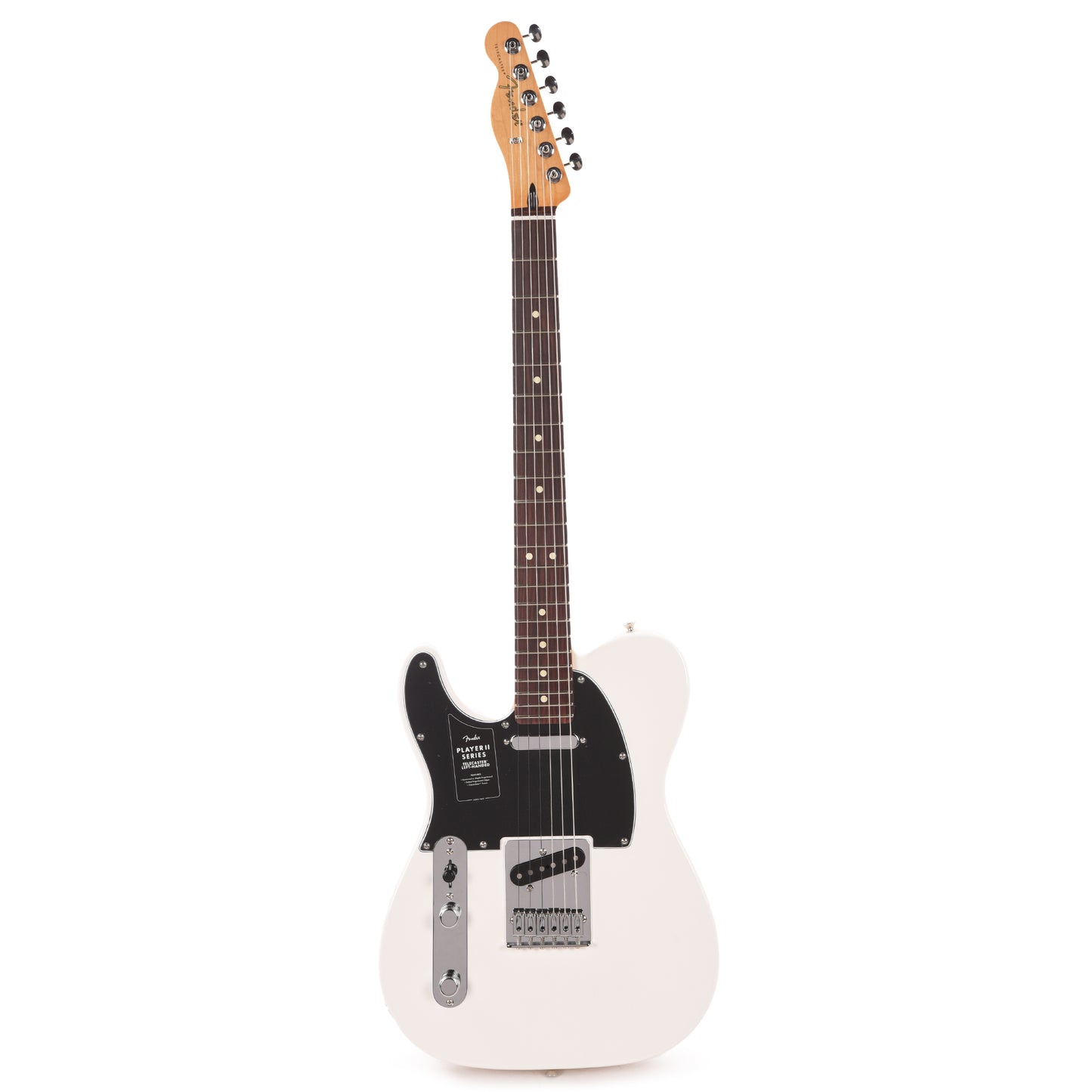 Fender Player II Telecaster Polar White LEFTY Electric Guitars / Solid Body