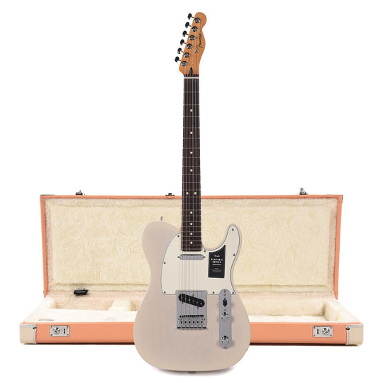 Fender Player II Telecaster RW White Blonde and Pacific Peach Hardshell Case Bundle Electric Guitars / Solid Body