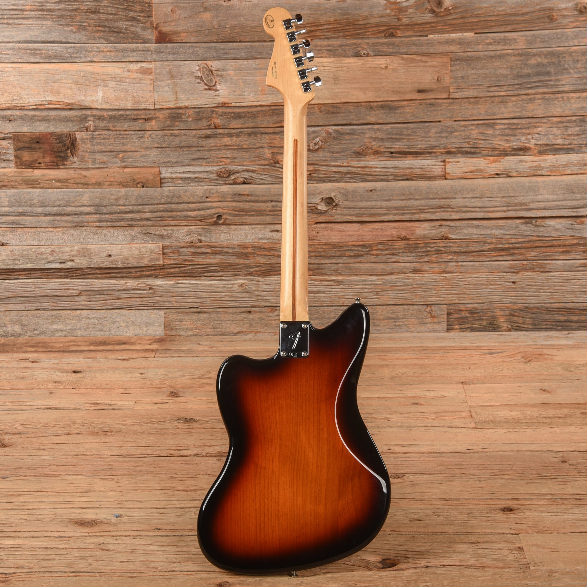 Fender Player Jazzmaster 3-Color Sunburst w/Black Headcap Electric Guitars / Solid Body