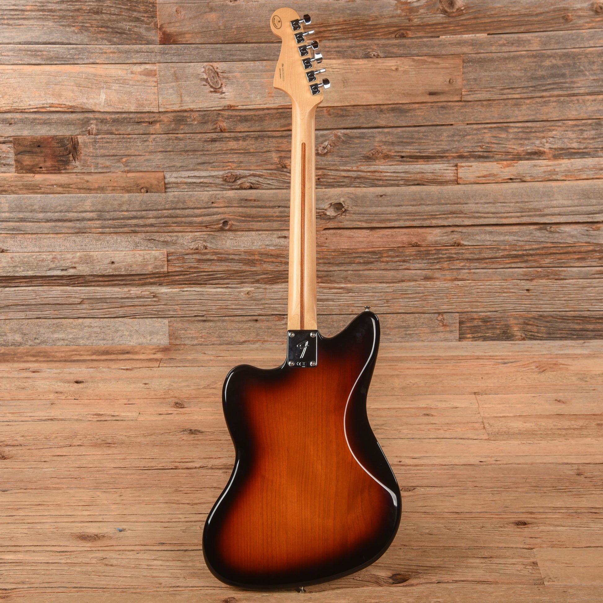Fender Player Jazzmaster 3-Color Sunburst w/Black Headcap Electric Guitars / Solid Body