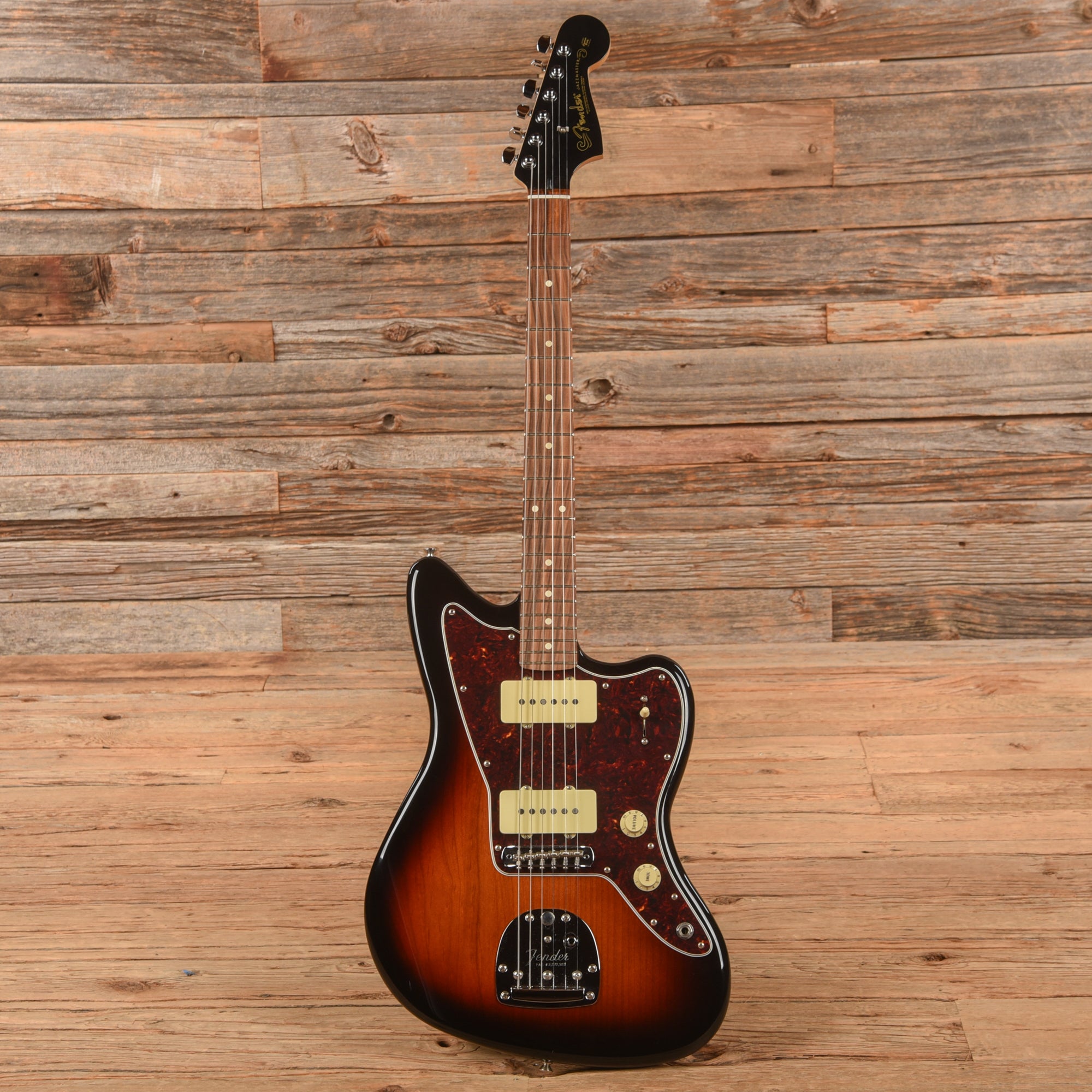 Fender Player Jazzmaster 3-Color Sunburst w/Black Headcap Electric Guitars / Solid Body