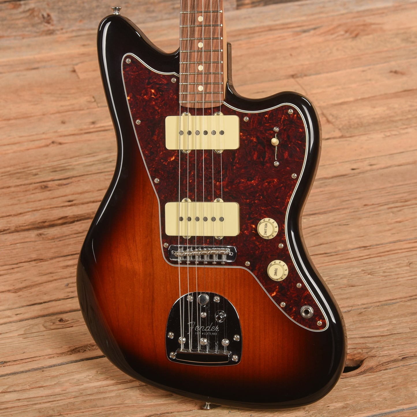 Fender Player Jazzmaster 3-Color Sunburst w/Black Headcap Electric Guitars / Solid Body