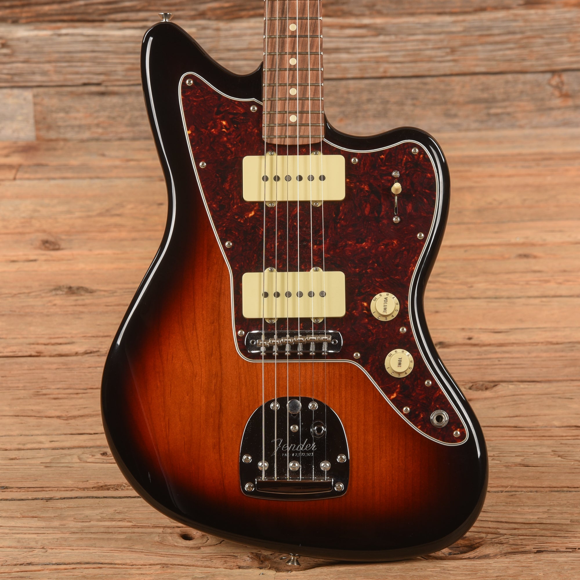 Fender Player Jazzmaster 3-Color Sunburst w/Black Headcap Electric Guitars / Solid Body
