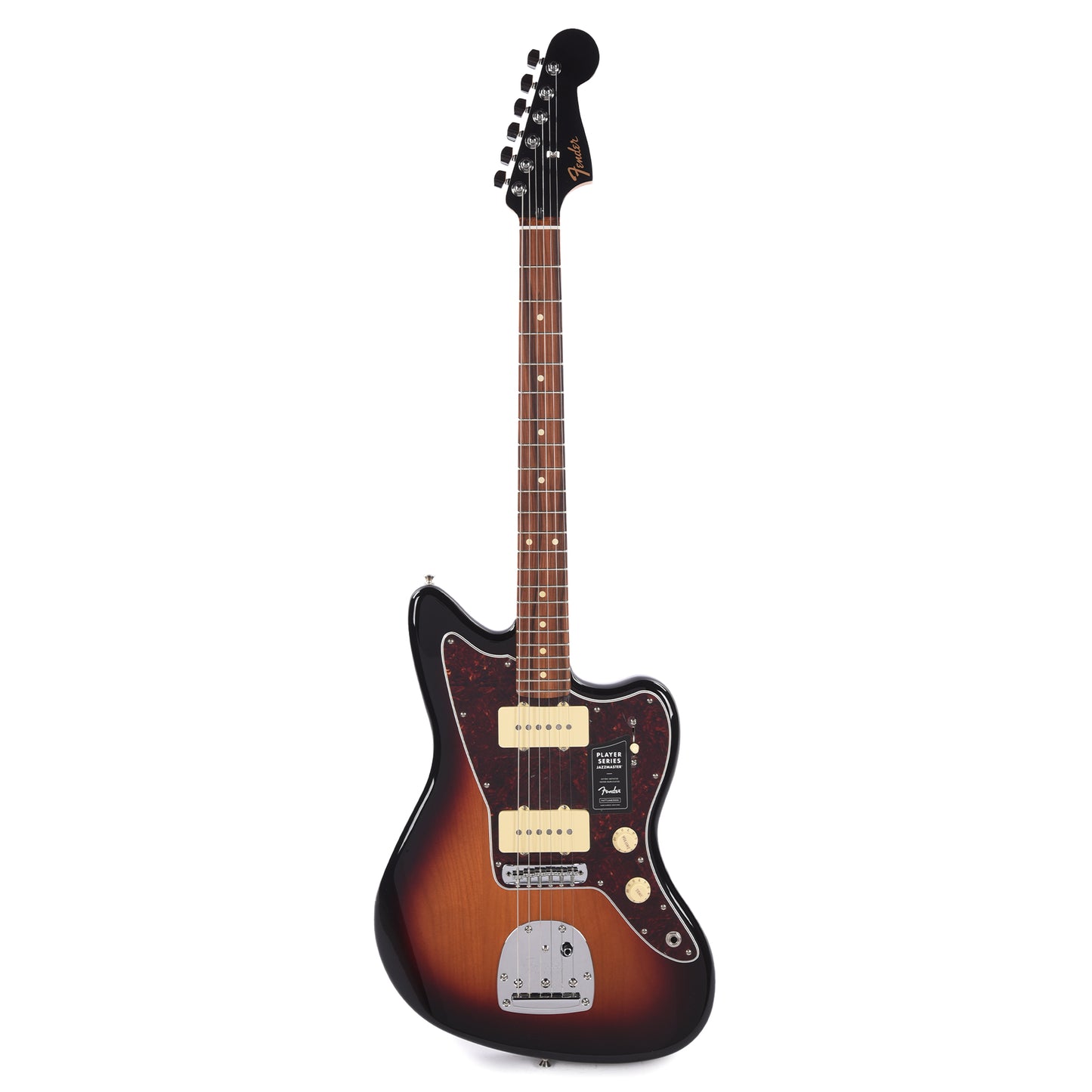 Fender Player Jazzmaster 3-Color Sunburst w/Black Headcap Electric Guitars / Solid Body