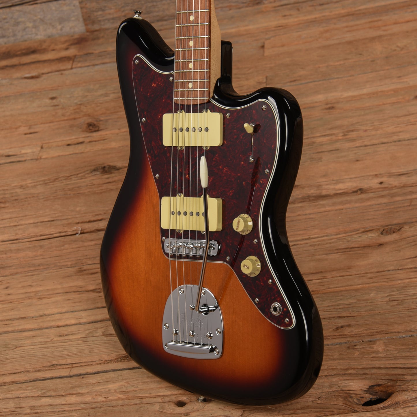 Fender Player Jazzmaster 3-Color Sunburst w/Black Headcap Electric Guitars / Solid Body