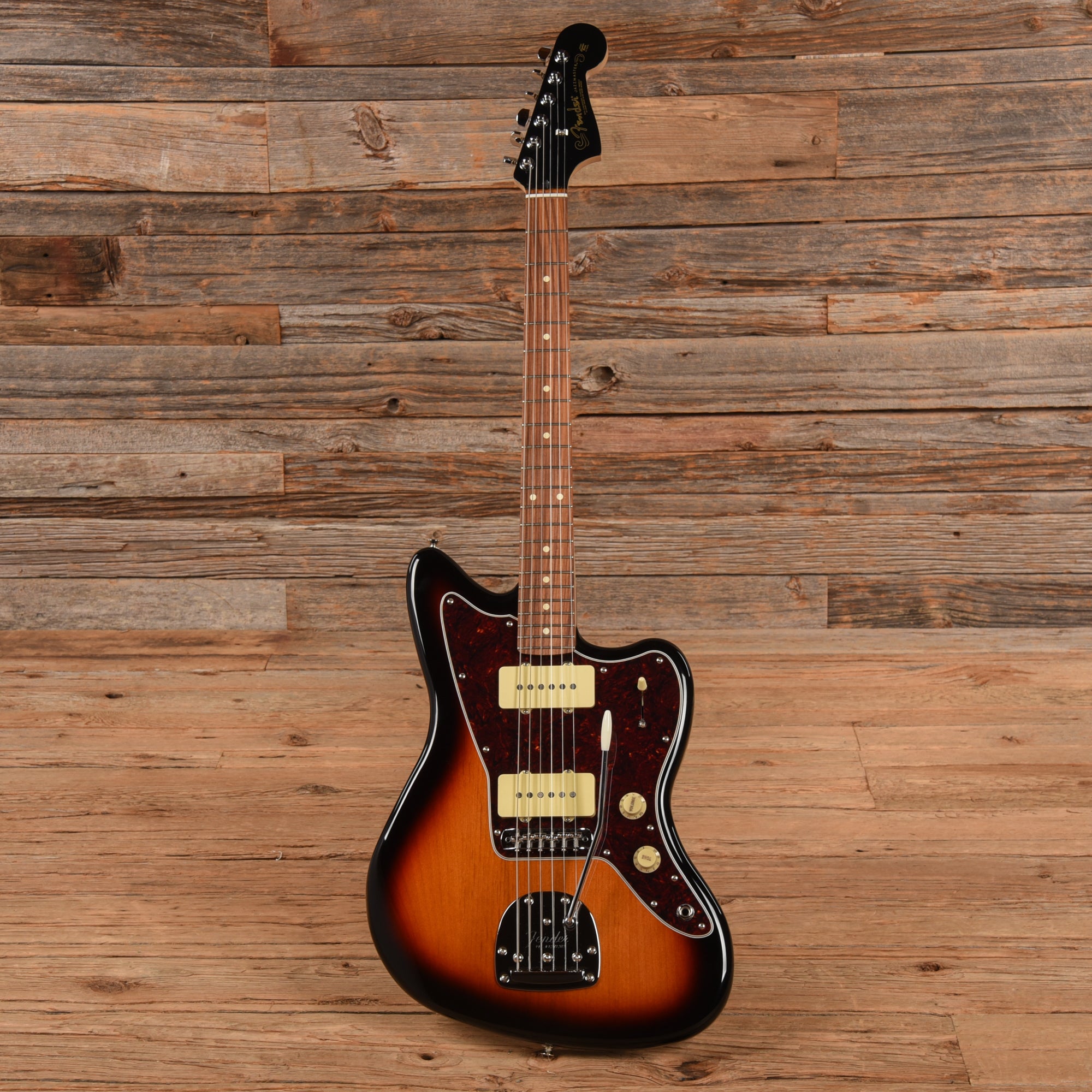 Fender Player Jazzmaster 3-Color Sunburst w/Black Headcap Electric Guitars / Solid Body