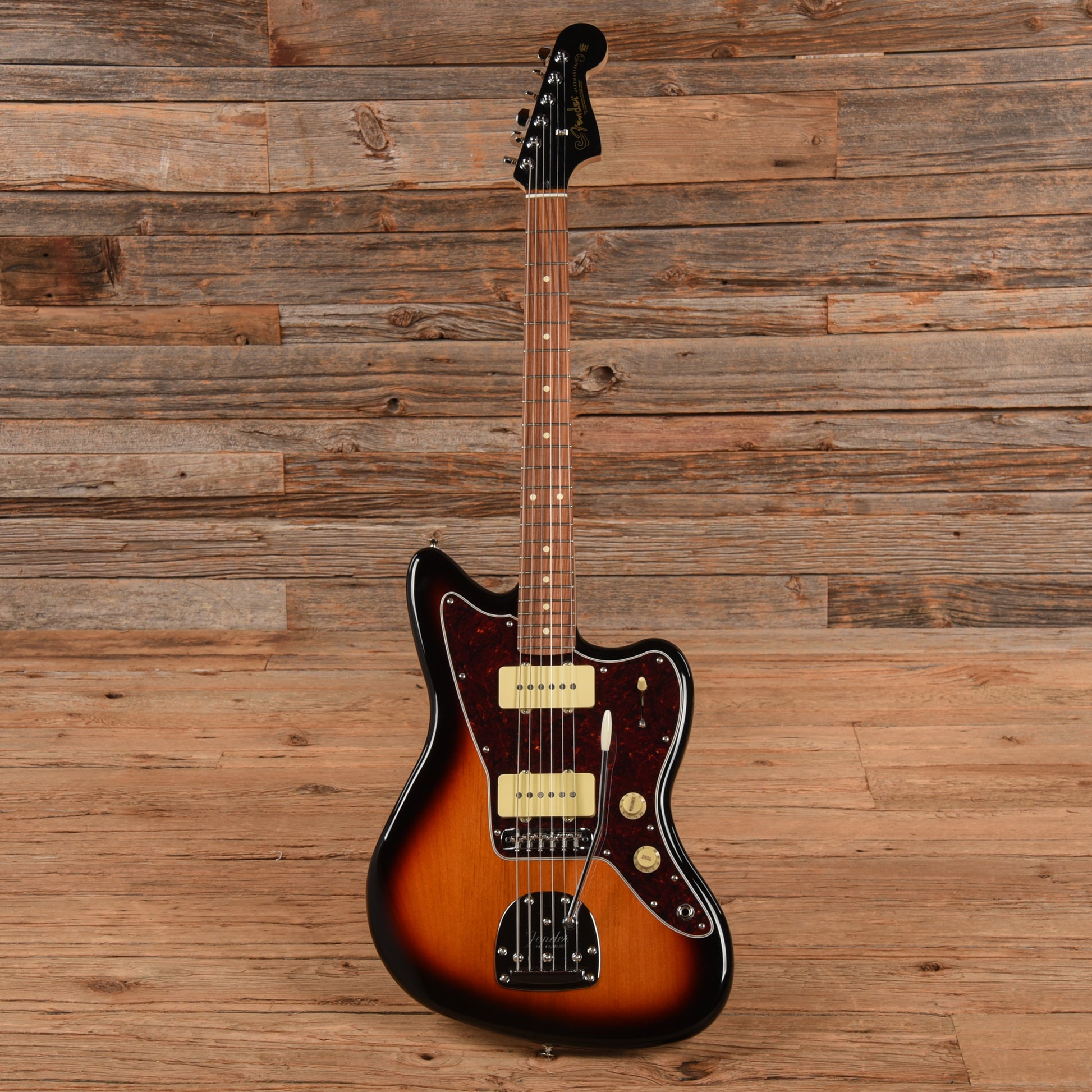 Fender Player Jazzmaster 3-Color Sunburst w/Black Headcap Electric Guitars / Solid Body