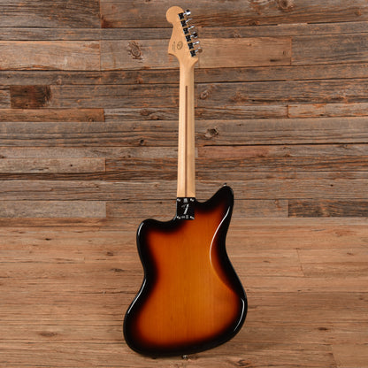 Fender Player Jazzmaster 3-Color Sunburst w/Black Headcap Electric Guitars / Solid Body