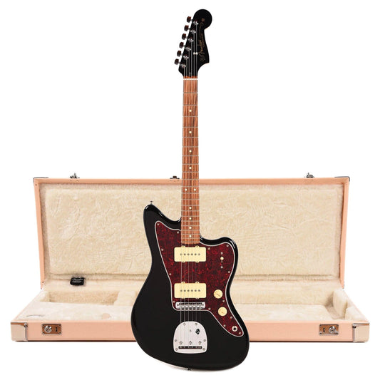Fender Player Jazzmaster Black w/Matching Headcap Hardshell Case Bundle Electric Guitars / Solid Body