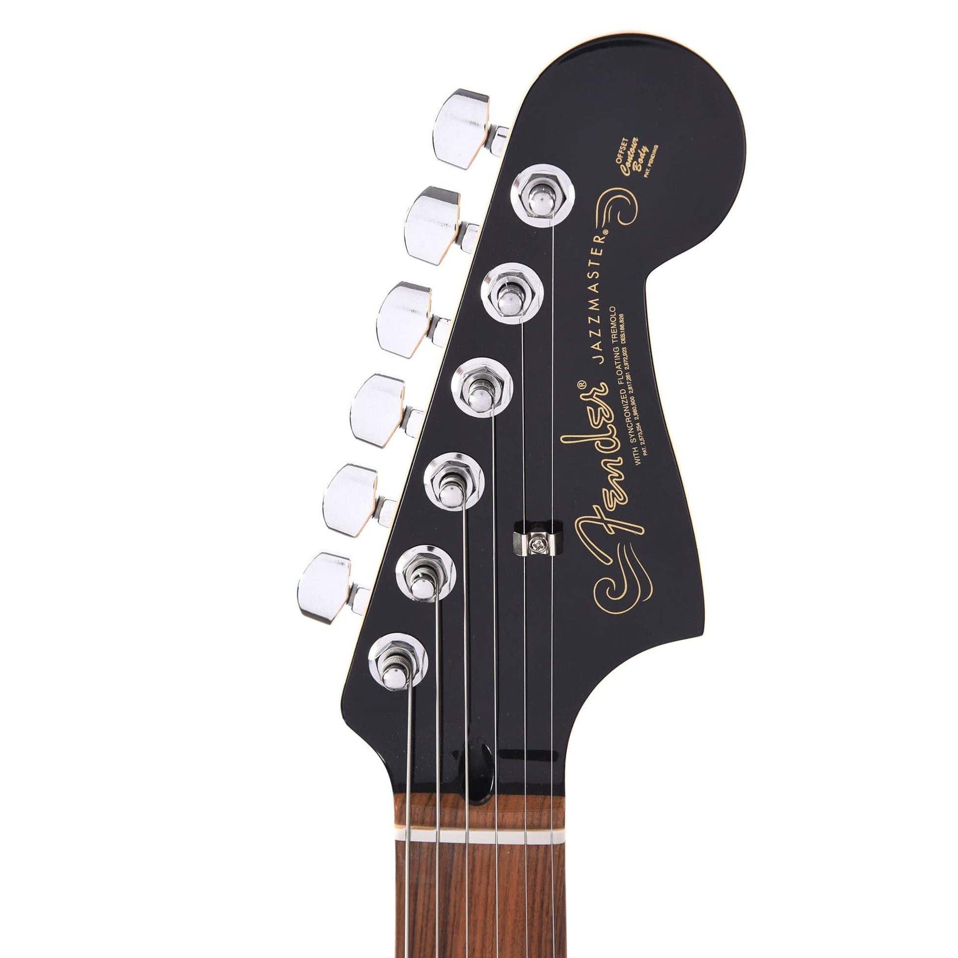 Fender Player Jazzmaster Black w/Matching Headcap, Pure Vintage '65 Pickups, & Series/Parallel 4-Way Electric Guitars / Solid Body