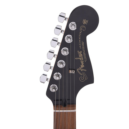 Fender Player Jazzmaster Black w/Matching Headcap, Pure Vintage '65 Pickups, & Series/Parallel 4-Way Electric Guitars / Solid Body