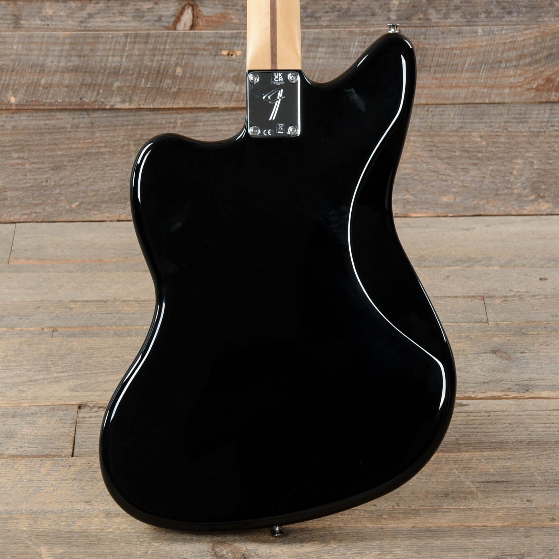 Fender Player Jazzmaster Black w/Matching Headcap, Pure Vintage '65 Pickups, & Series/Parallel 4-Way Electric Guitars / Solid Body