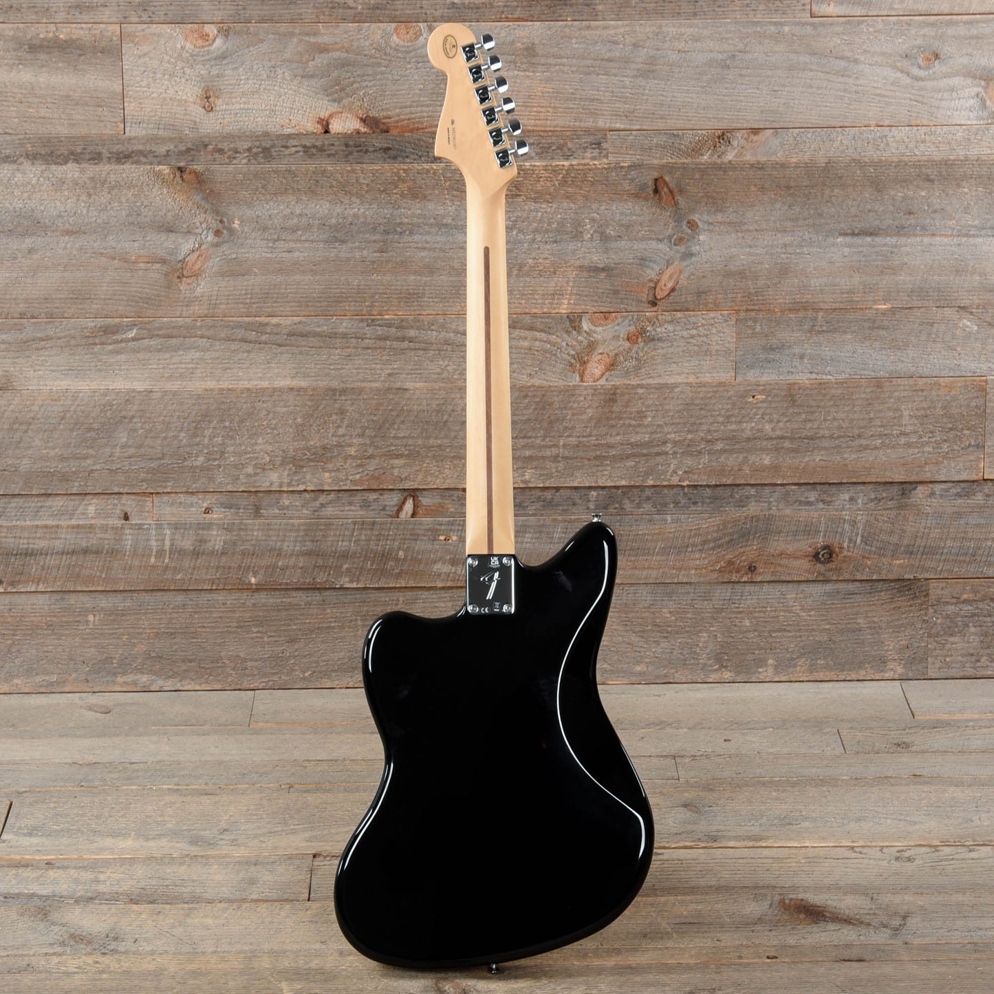 Fender Player Jazzmaster Black w/Matching Headcap, Pure Vintage '65 Pickups, & Series/Parallel 4-Way Electric Guitars / Solid Body