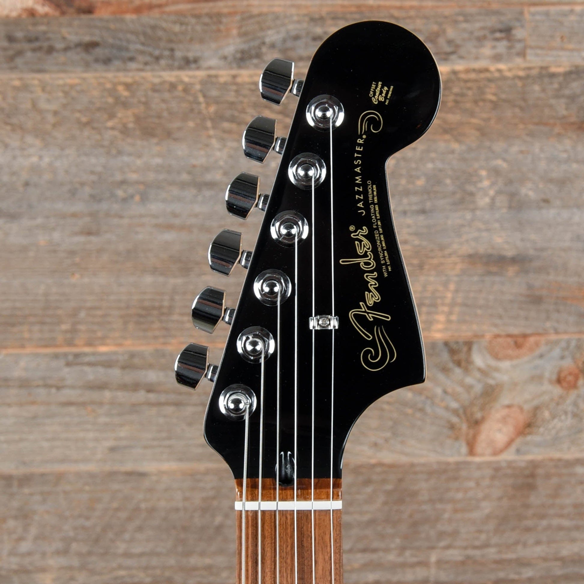 Fender Player Jazzmaster Black w/Matching Headcap, Pure Vintage '65 Pickups, & Series/Parallel 4-Way Electric Guitars / Solid Body