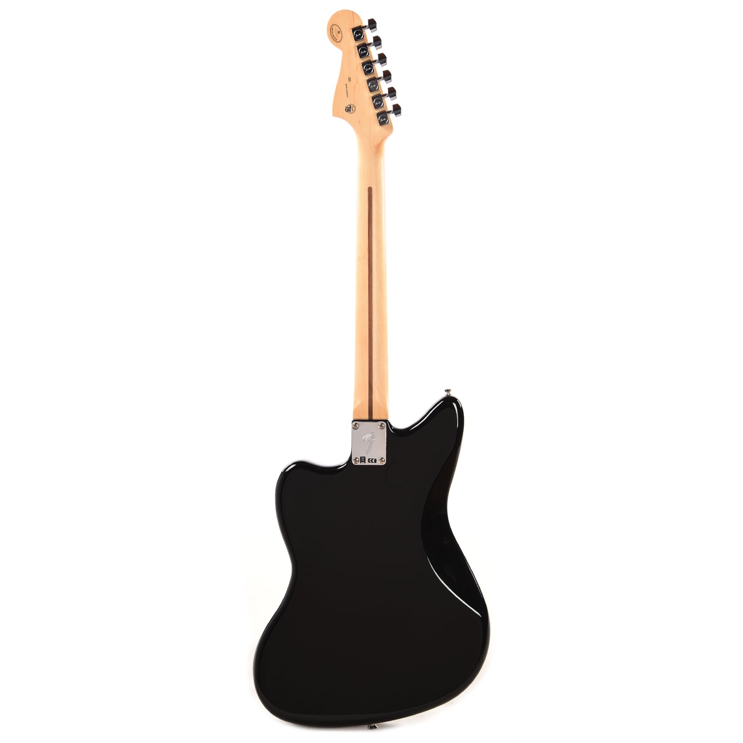 Fender Player Jazzmaster Black w/Matching Headcap, Pure Vintage '65 Pickups, & Series/Parallel 4-Way Electric Guitars / Solid Body