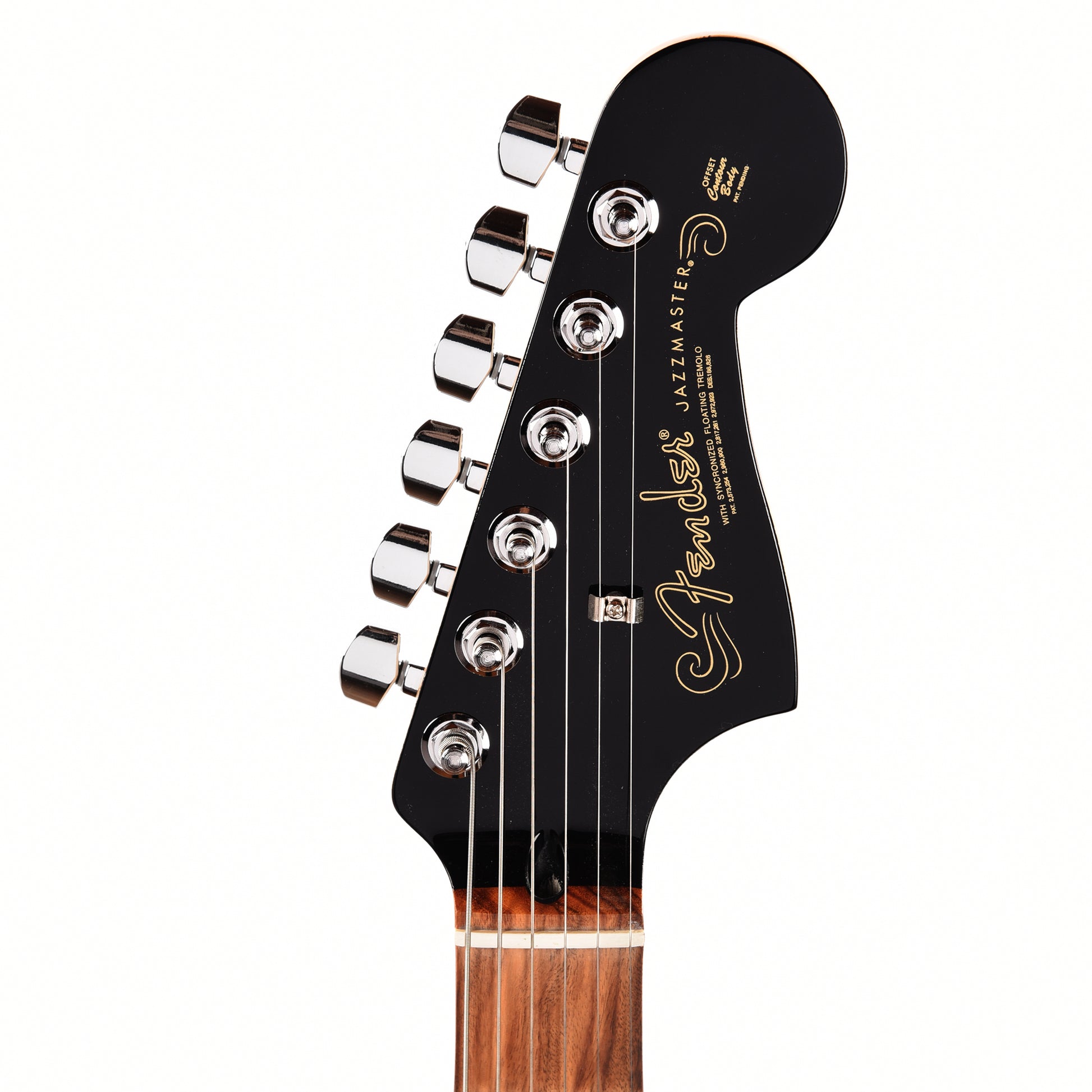 Fender Player Jazzmaster Black w/Matching Headcap, Pure Vintage '65 Pickups, & Series/Parallel 4-Way Electric Guitars / Solid Body