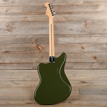 Fender Player Jazzmaster Olive w/Matching Headcap, Pure Vintage '65 Pickups, & Series/Parallel 4-Way Electric Guitars / Solid Body
