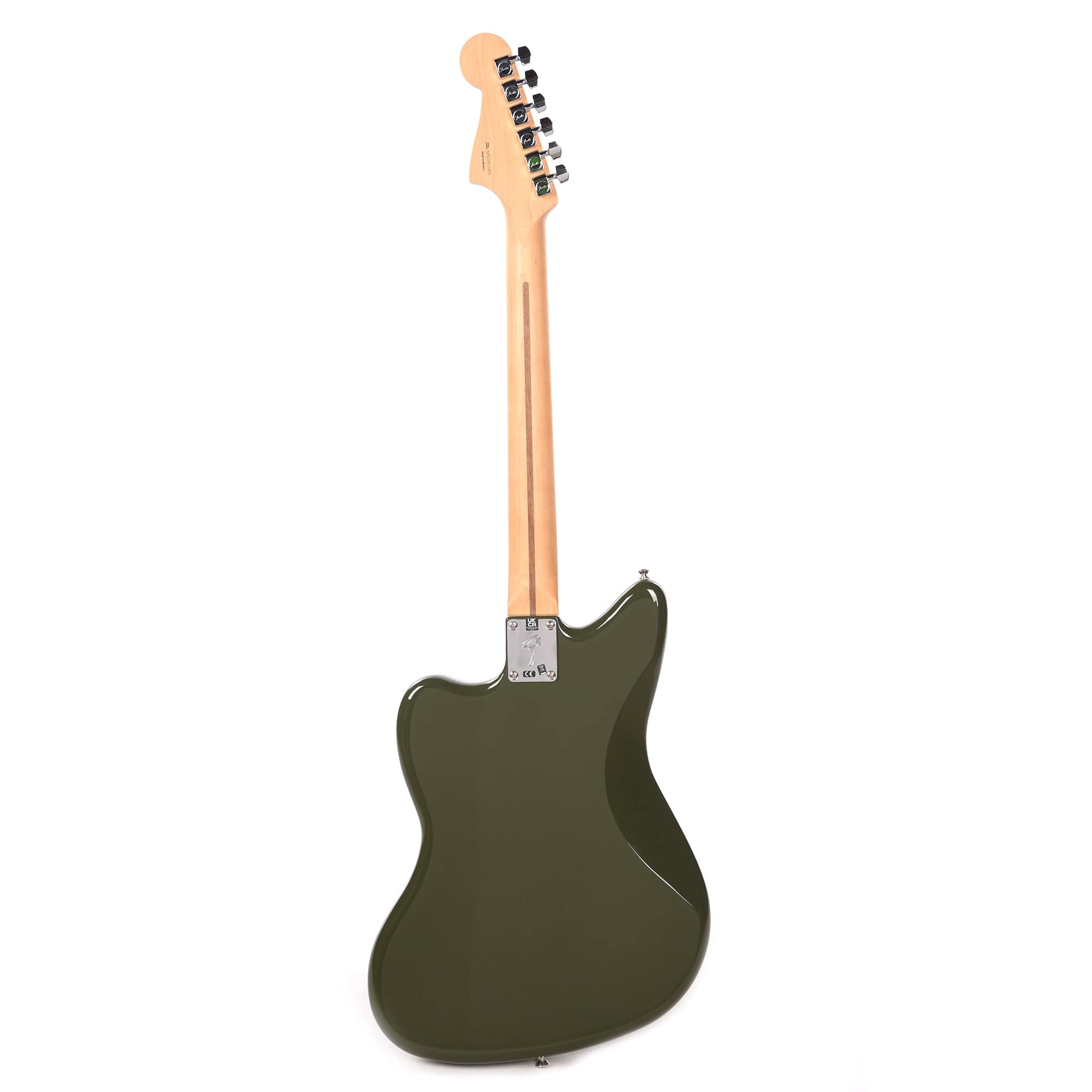 Fender Player Jazzmaster Olive w/Matching Headcap, Pure Vintage '65 Pickups, & Series/Parallel 4-Way Electric Guitars / Solid Body