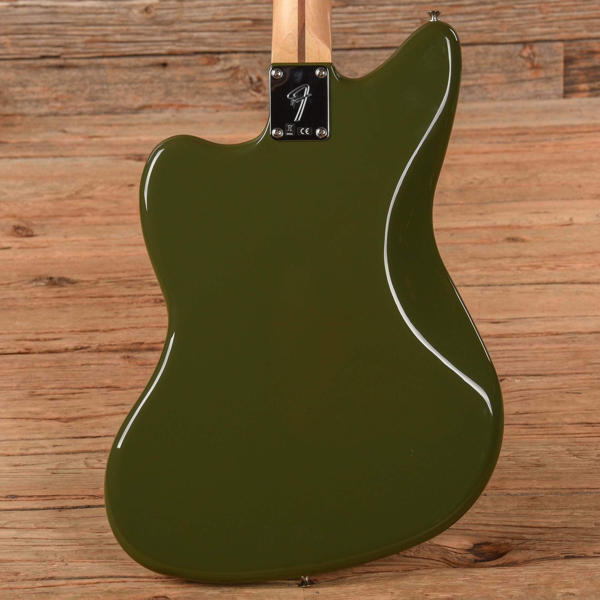 Fender Player Jazzmaster Olive w/Matching Headcap, Pure Vintage '65 Pickups, & Series/Parallel 4-Way Electric Guitars / Solid Body