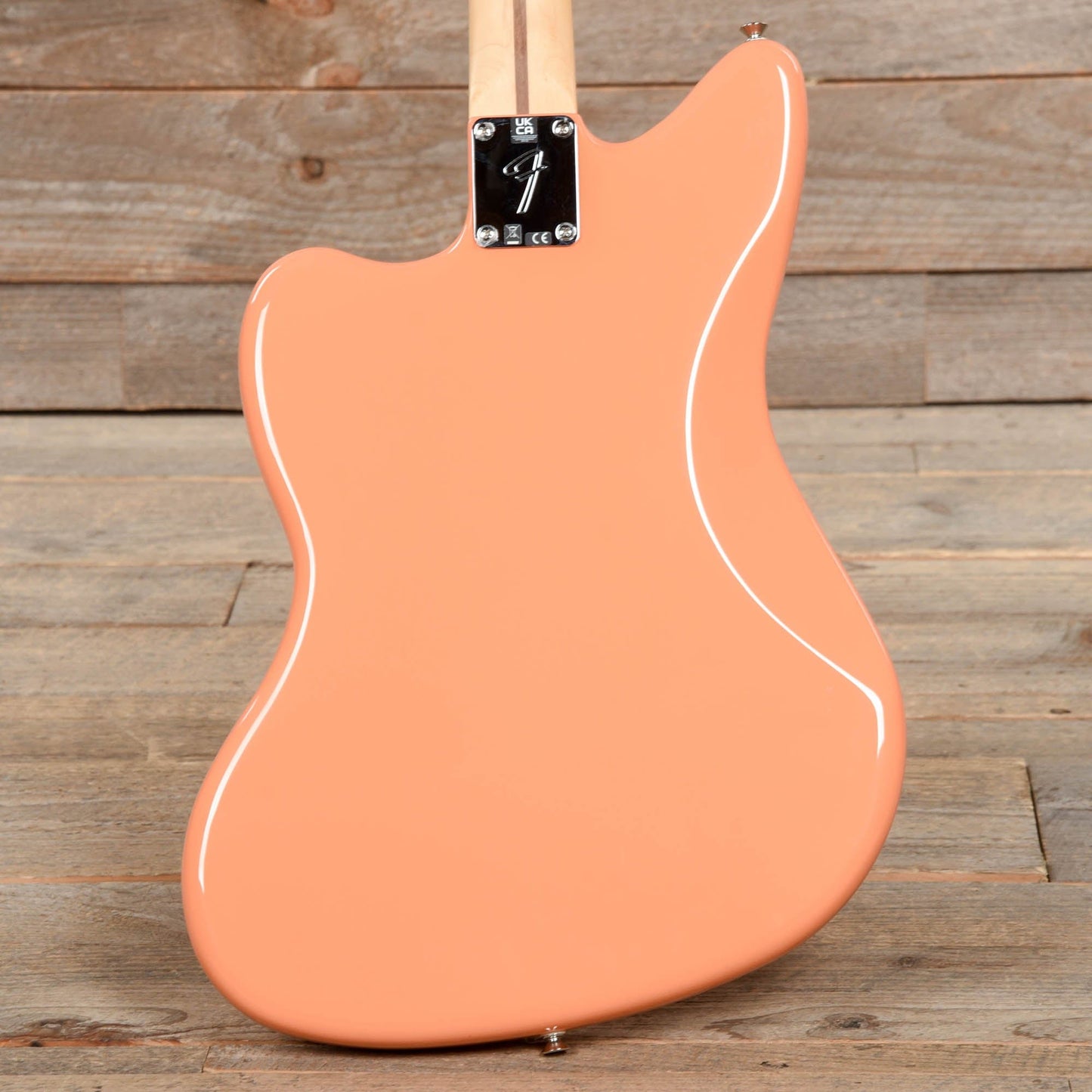 Fender Player Jazzmaster Pacific Peach w/Matching Headcap, Pure Vintage '65 Pickups, & Series/Parallel 4-Way Electric Guitars / Solid Body