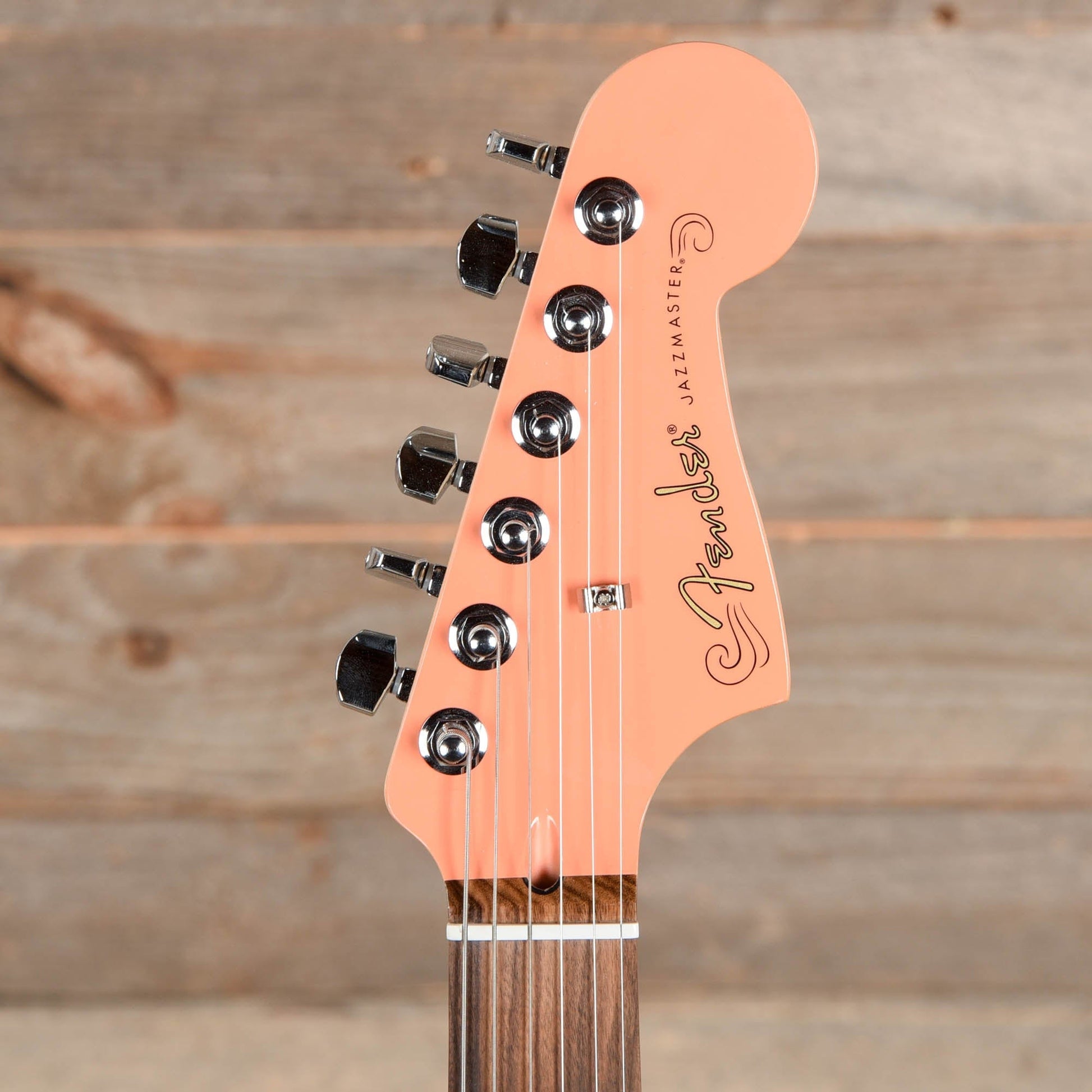 Fender Player Jazzmaster Pacific Peach w/Matching Headcap, Pure Vintage '65 Pickups, & Series/Parallel 4-Way Electric Guitars / Solid Body