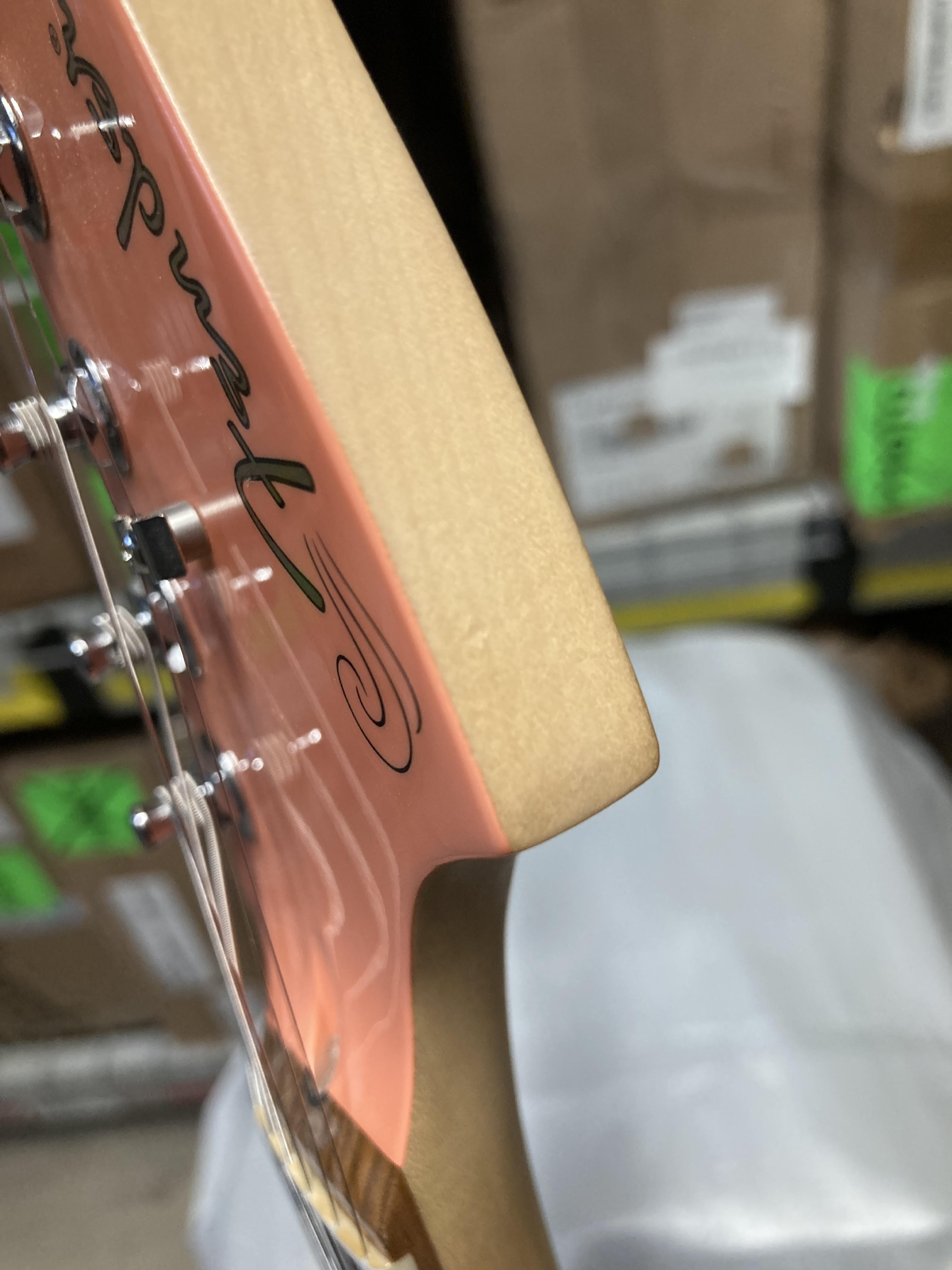 Fender Player Jazzmaster Pacific Peach w/Matching Headcap, Pure Vintage '65 Pickups, & Series/Parallel 4-Way Electric Guitars / Solid Body