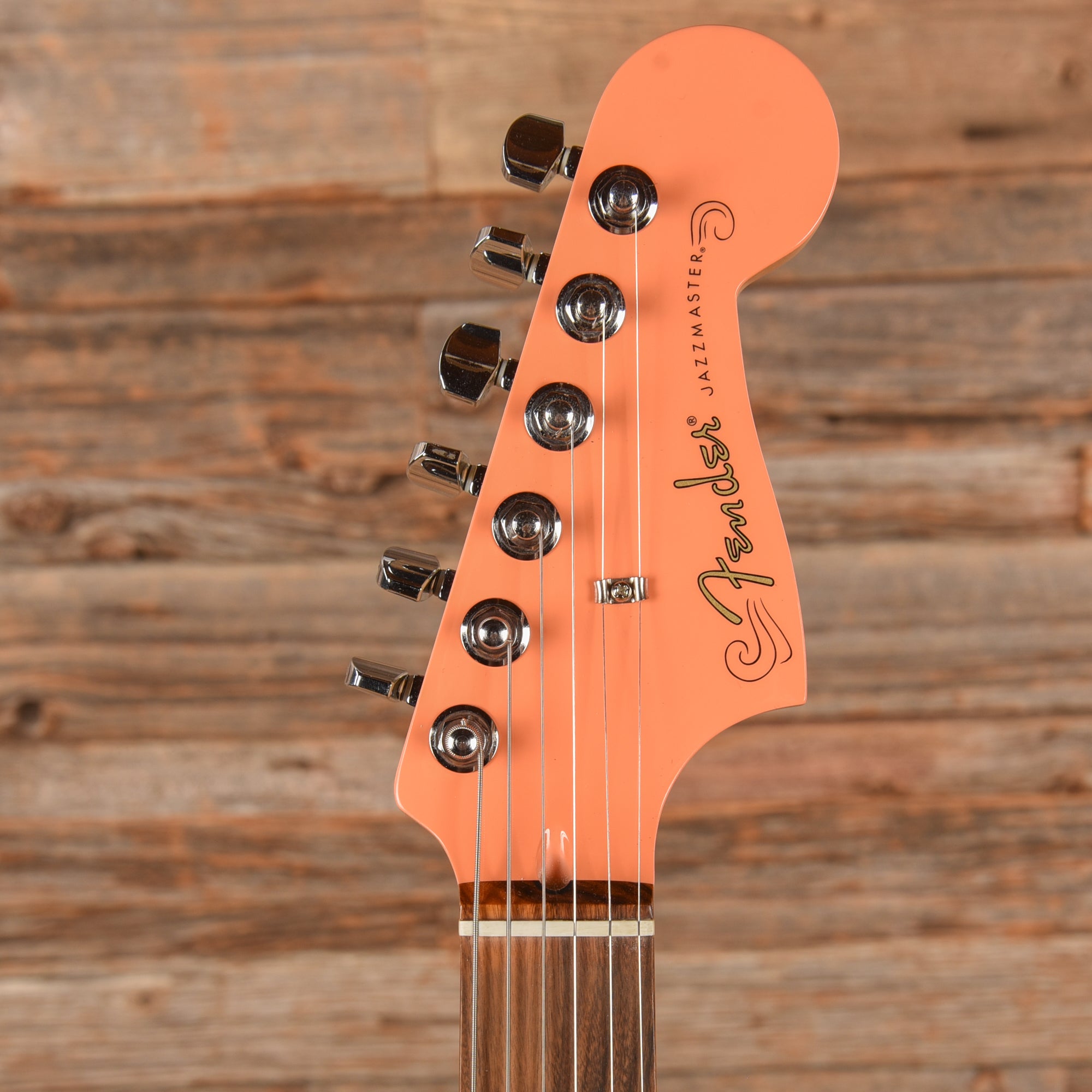 Fender Player Jazzmaster Pacific Peach w/Matching Headcap, Pure Vintage '65 Pickups, & Series/Parallel 4-Way Electric Guitars / Solid Body