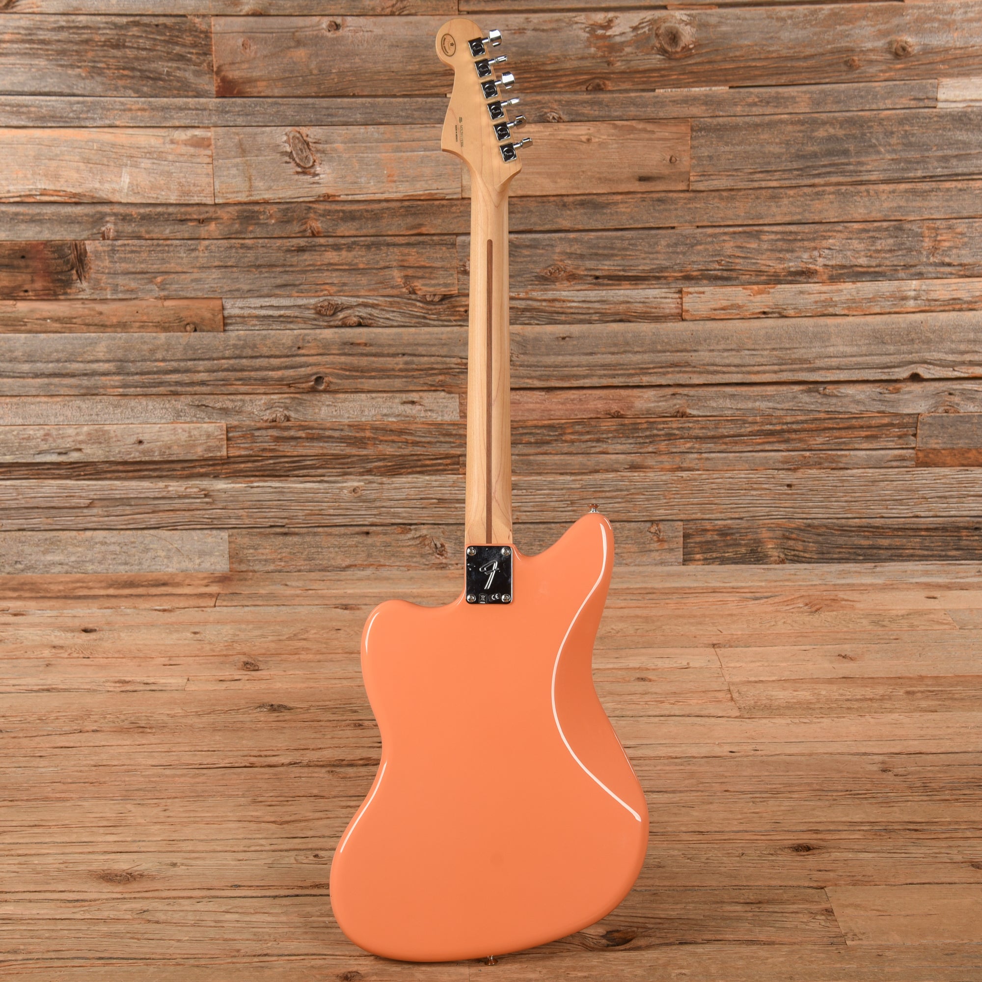 Fender Player Jazzmaster Pacific Peach w/Matching Headcap, Pure Vintage '65 Pickups, & Series/Parallel 4-Way Electric Guitars / Solid Body
