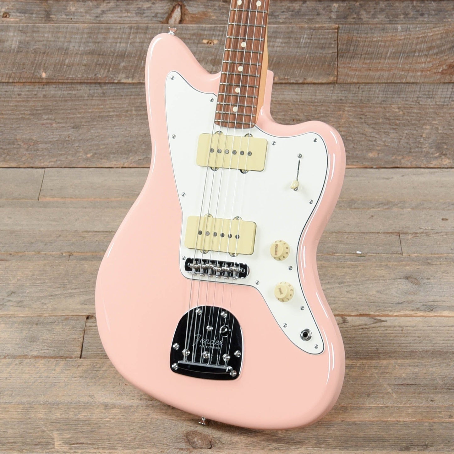 Fender Player Jazzmaster Shell Pink w/Olympic White Headcap, Pure Vintage '65 Pickups, & Series/Parallel 4-Way Electric Guitars / Solid Body