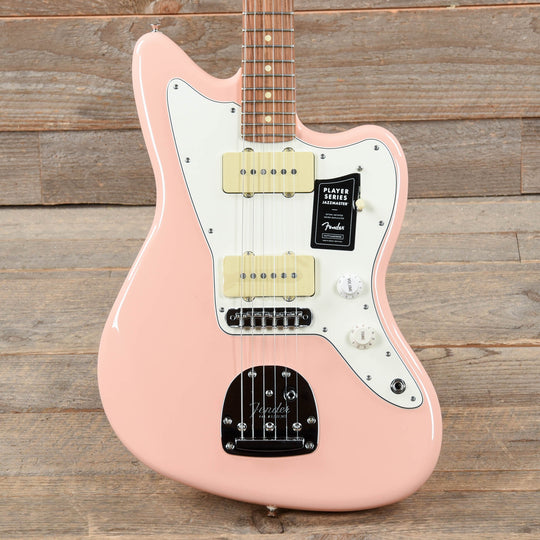 Fender Player Jazzmaster Shell Pink w/Olympic White Headcap, Pure Vintage '65 Pickups, & Series/Parallel 4-Way Electric Guitars / Solid Body