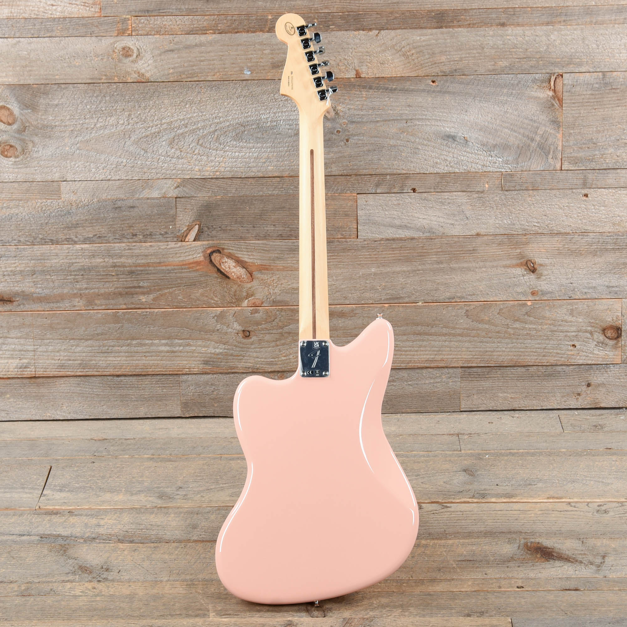 Fender Player Jazzmaster Shell Pink w/Olympic White Headcap, Pure Vintage '65 Pickups, & Series/Parallel 4-Way Electric Guitars / Solid Body