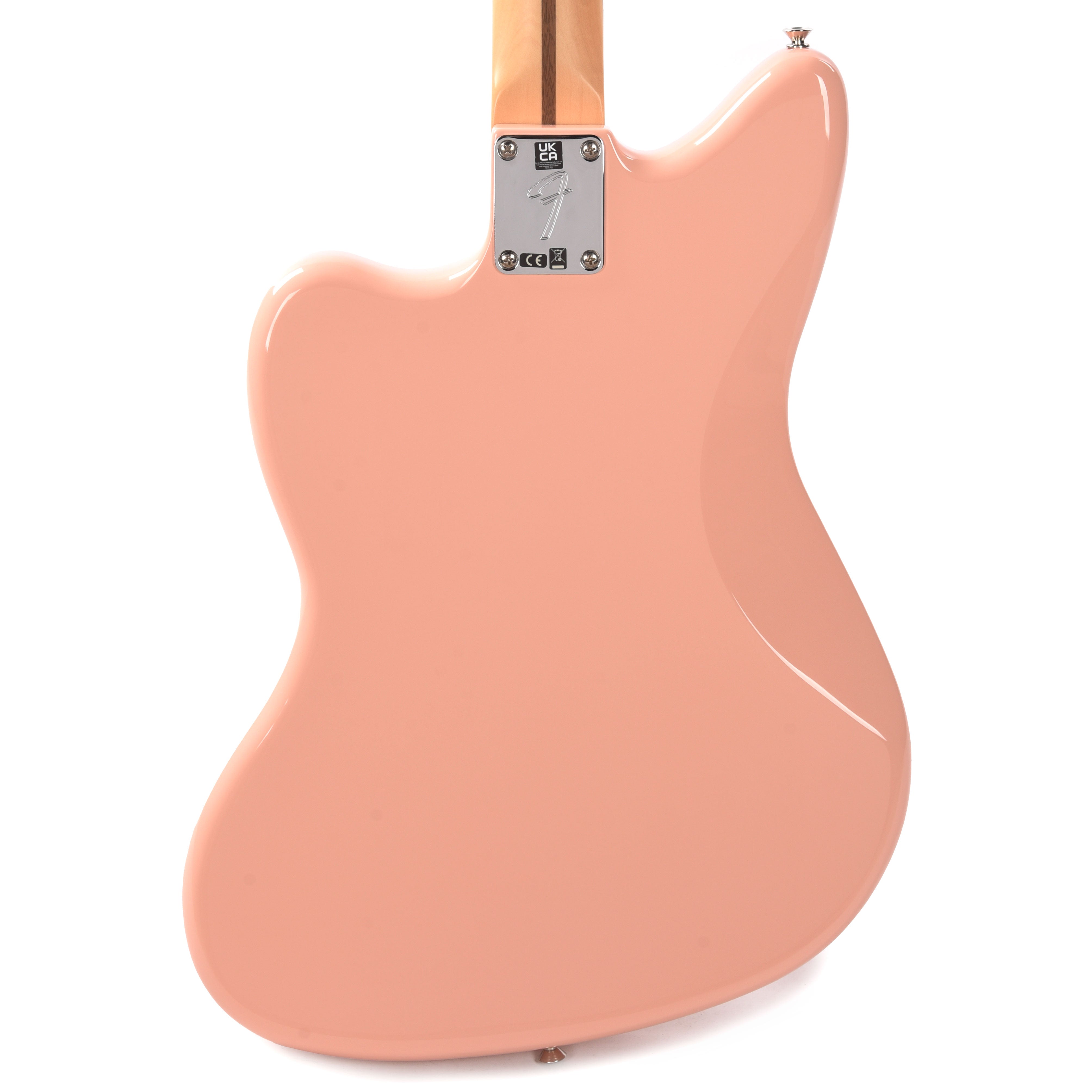 Fender Player Jazzmaster Shell Pink w/Olympic White Headcap, Pure