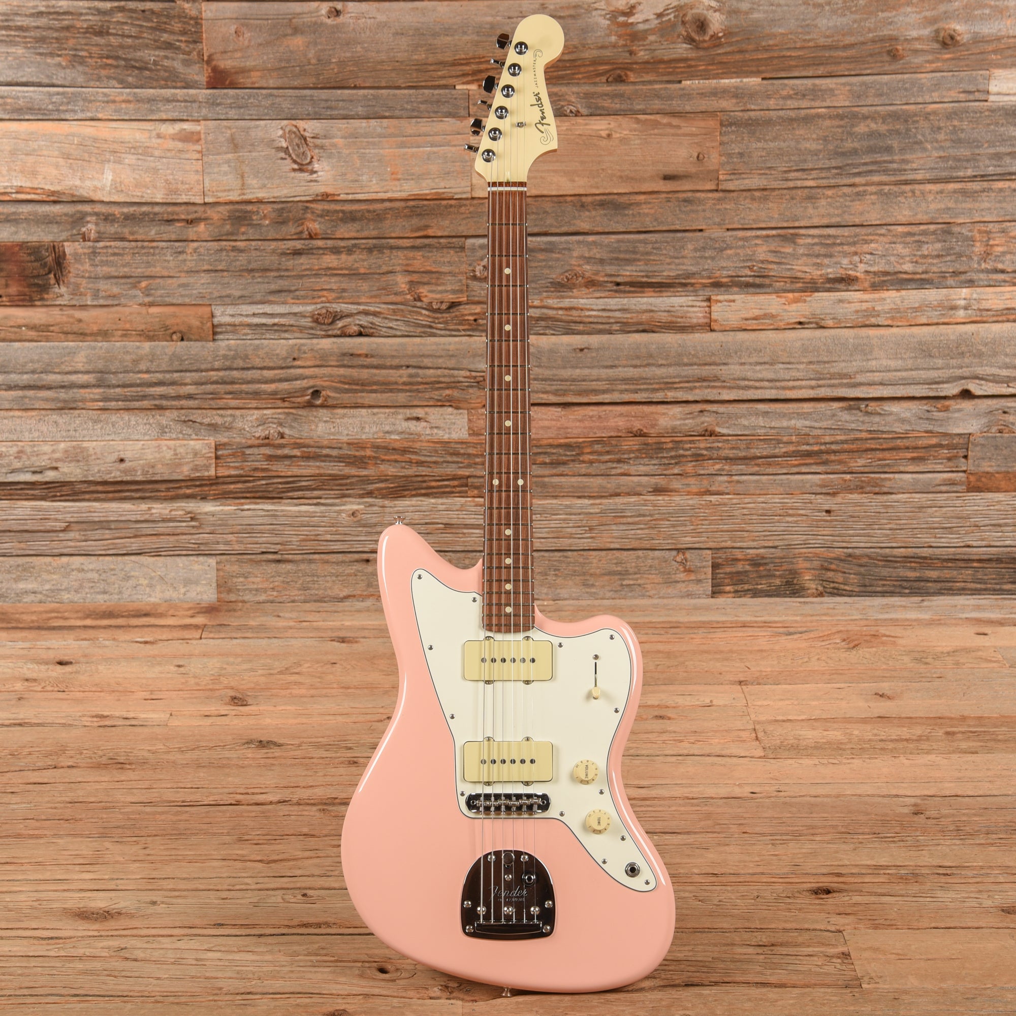 Fender Player Jazzmaster Shell Pink w/Olympic White Headcap, Pure Vintage '65 Pickups, & Series/Parallel 4-Way Electric Guitars / Solid Body