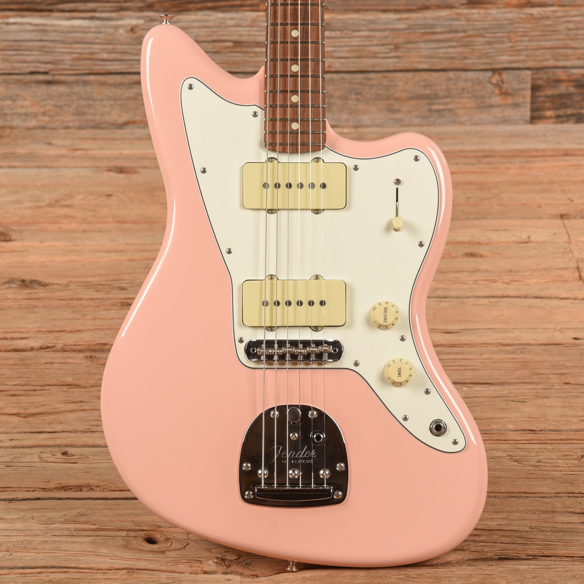 Fender Player Jazzmaster Shell Pink w/Olympic White Headcap, Pure Vintage '65 Pickups, & Series/Parallel 4-Way Electric Guitars / Solid Body