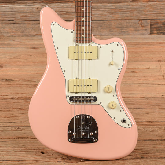 Fender Player Jazzmaster Shell Pink w/Olympic White Headcap, Pure Vintage '65 Pickups, & Series/Parallel 4-Way Electric Guitars / Solid Body