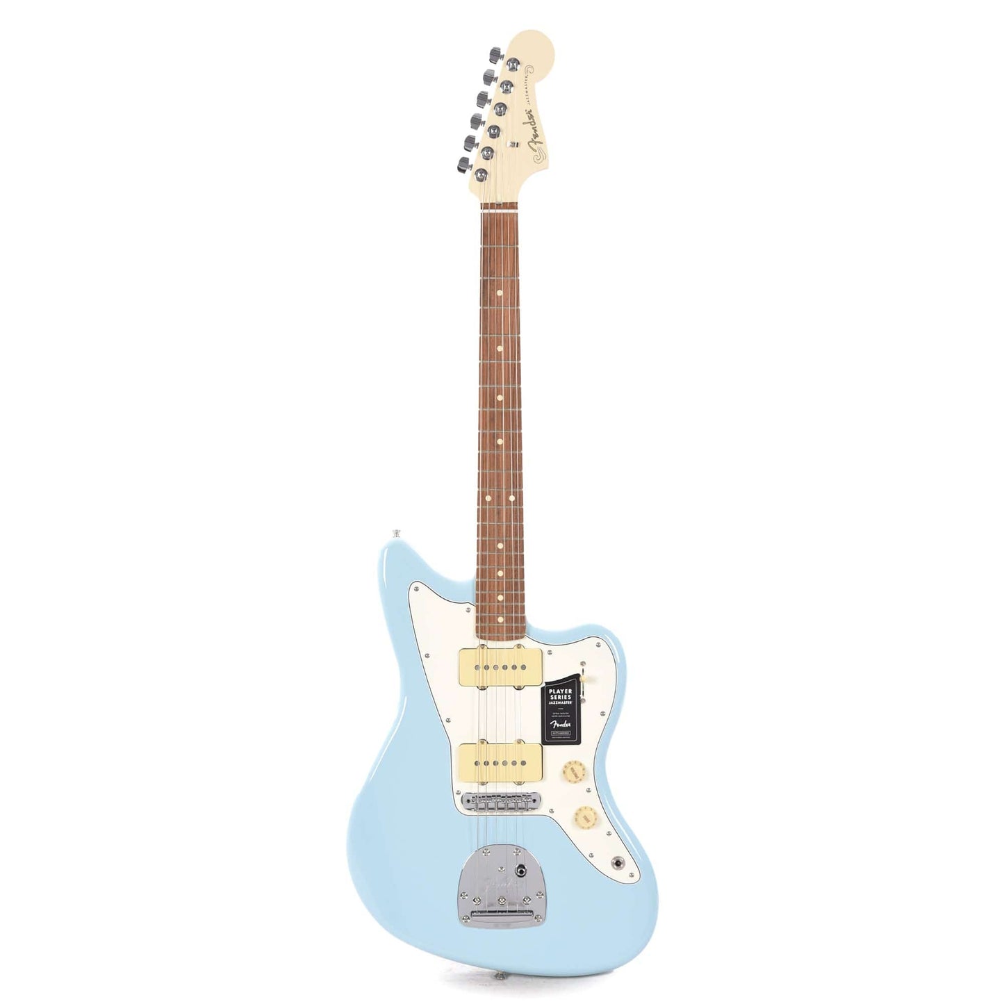 Fender Player Jazzmaster Sonic Blue w/Olympic White Headcap, Pure Vintage '65 Pickups, & Series/Parallel 4-Way Electric Guitars / Solid Body