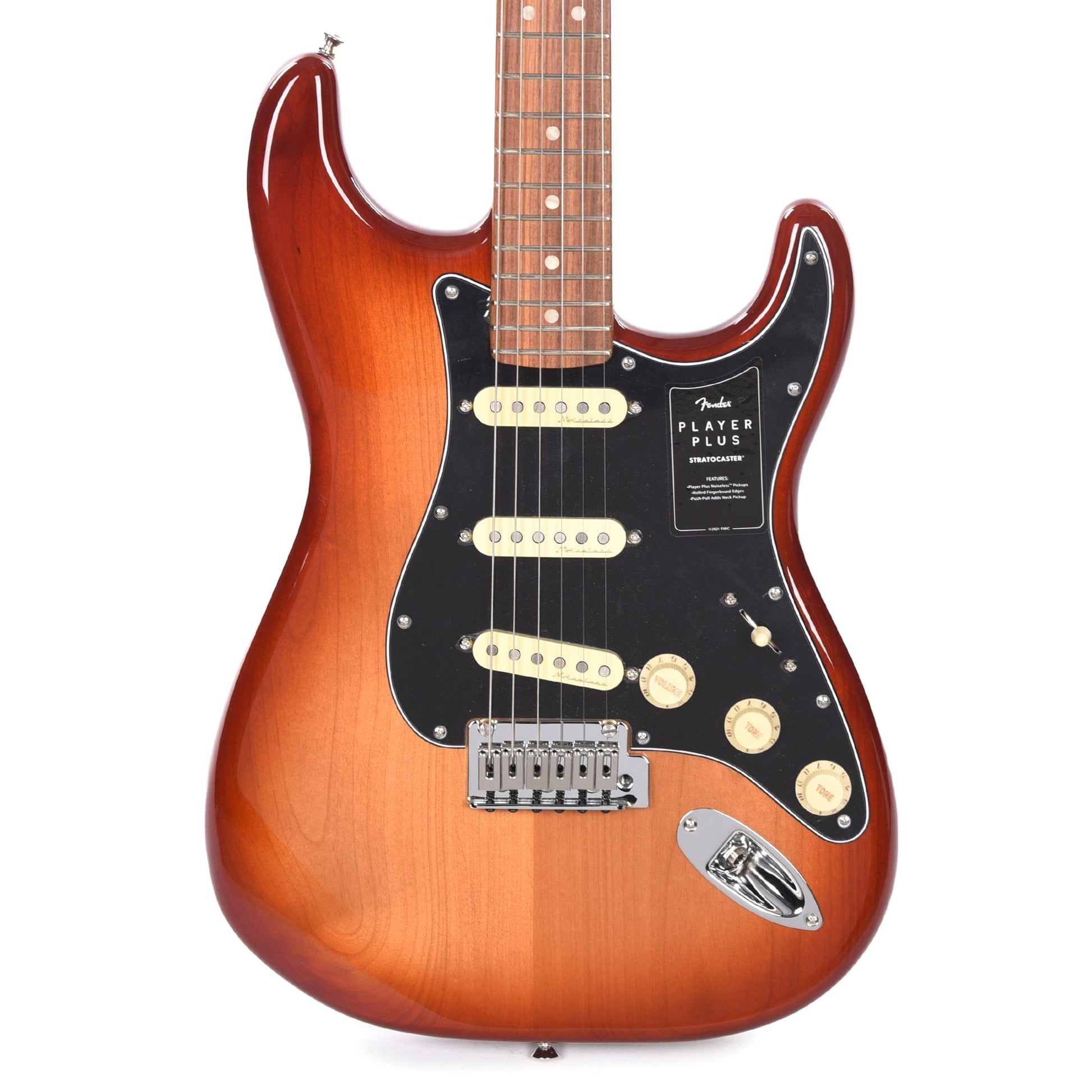Fender Player Plus Stratocaster Sienna Sunburst Electric Guitars / Solid Body