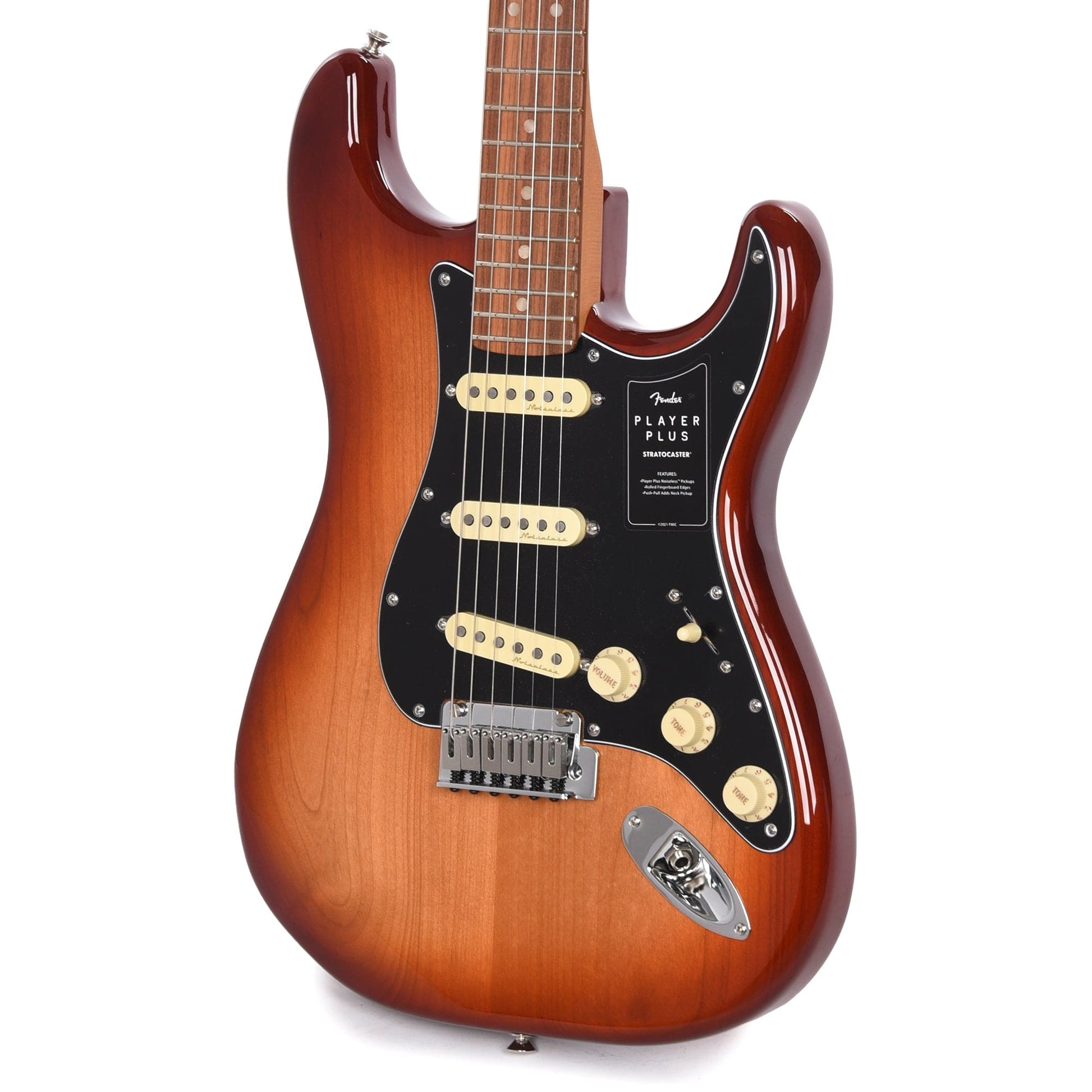 Fender Player Plus Stratocaster Sienna Sunburst Electric Guitars / Solid Body
