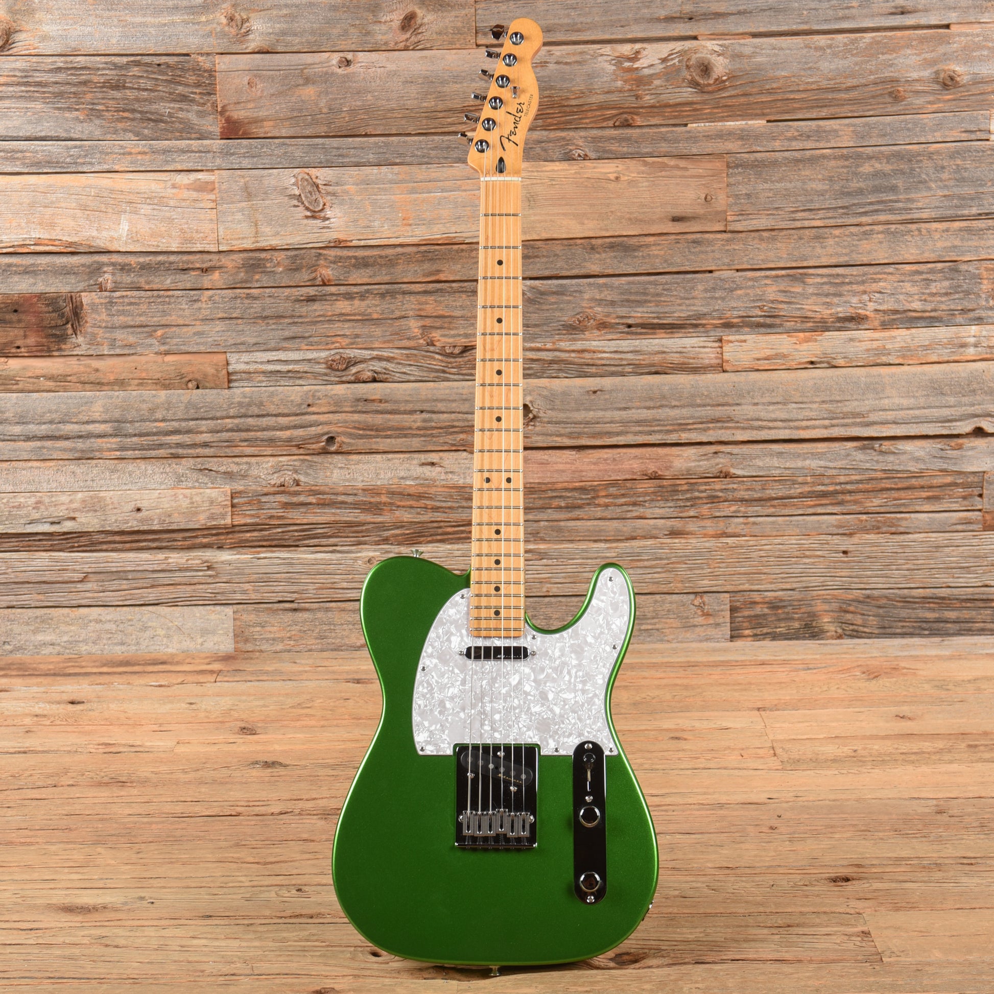 Fender Player Plus Telecaster Jade Metallic 2021 Electric Guitars / Solid Body